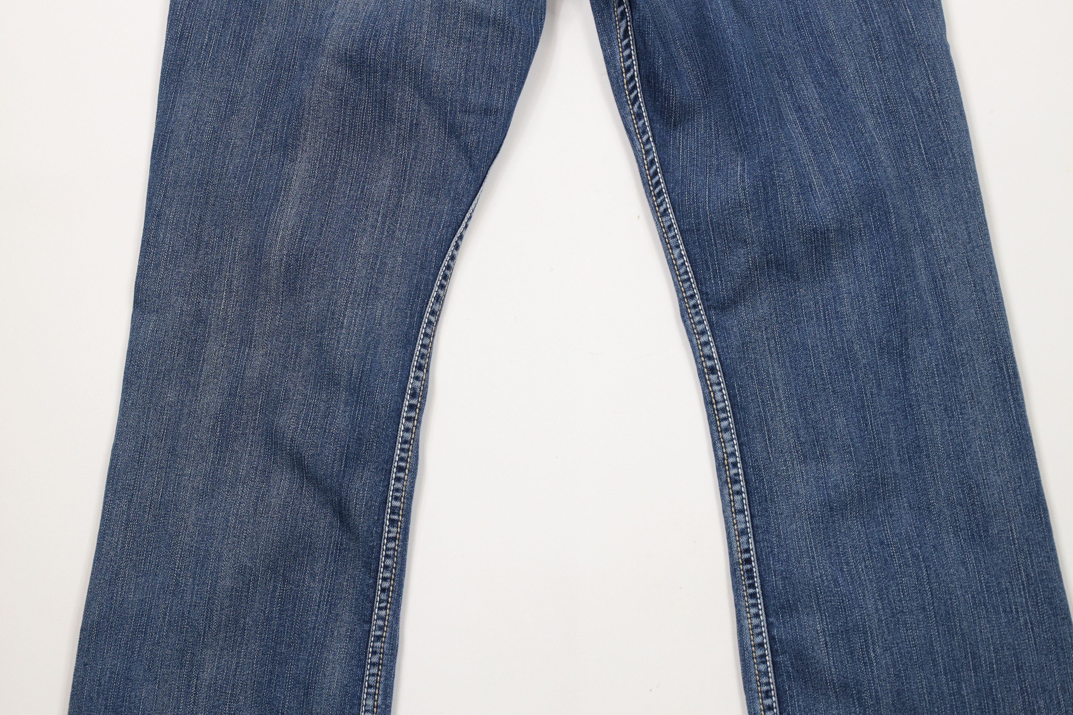 Vintage Buckle BKE Britni Stretch Flared Wide Leg Denim Jeans Blue Size 30" / US 8 / IT 44 - 11 Thumbnail