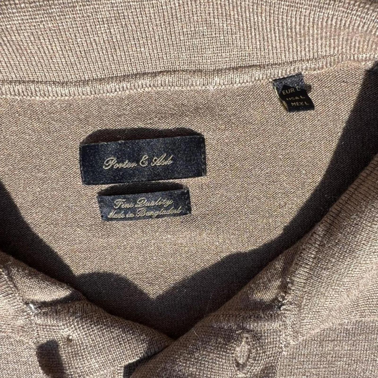 Other Brown Polo Sweater Size L / US 10 / IT 46 - 3 Thumbnail