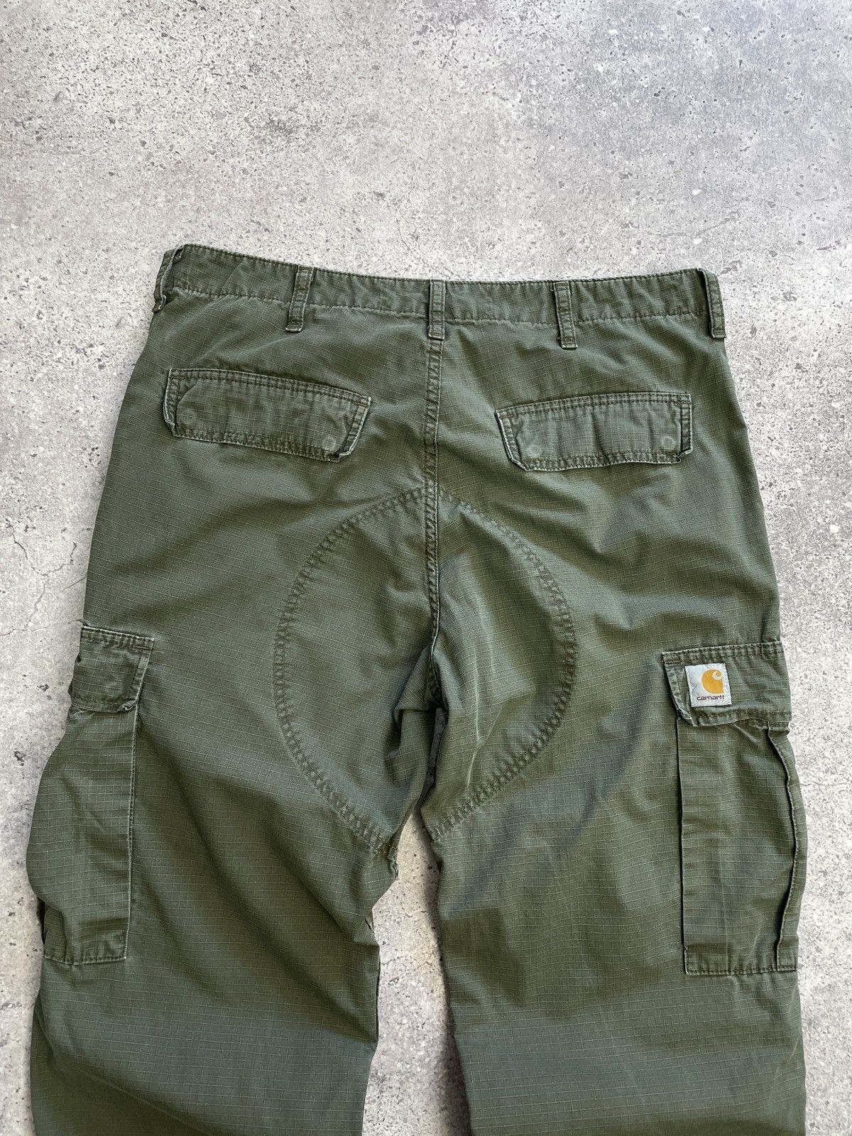 Nike × Vintage Vintage Regular Carhartt CargoJeans Pants Y2K Baggy Fit Size US 32 / EU 48 - 5 Thumbnail