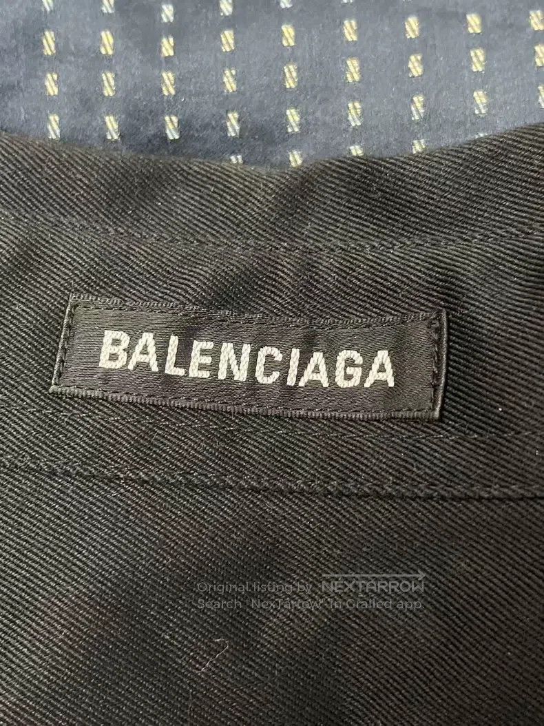 Balenciaga Balenciaga size 39 Back Snap Denim Shirt Size US S / EU 44-46 / 1 - 5 Thumbnail