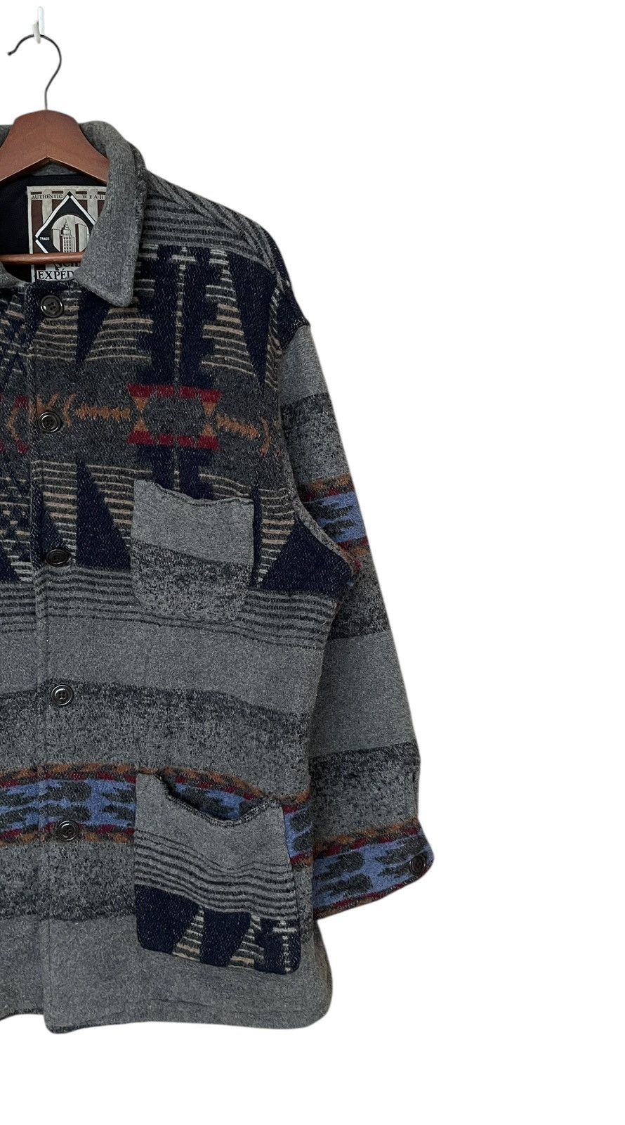 Vintage Vintage Brand Cie Expedition Wool Navajo Jacket 1990s Size US M / EU 48-50 / 2 - 4 Thumbnail