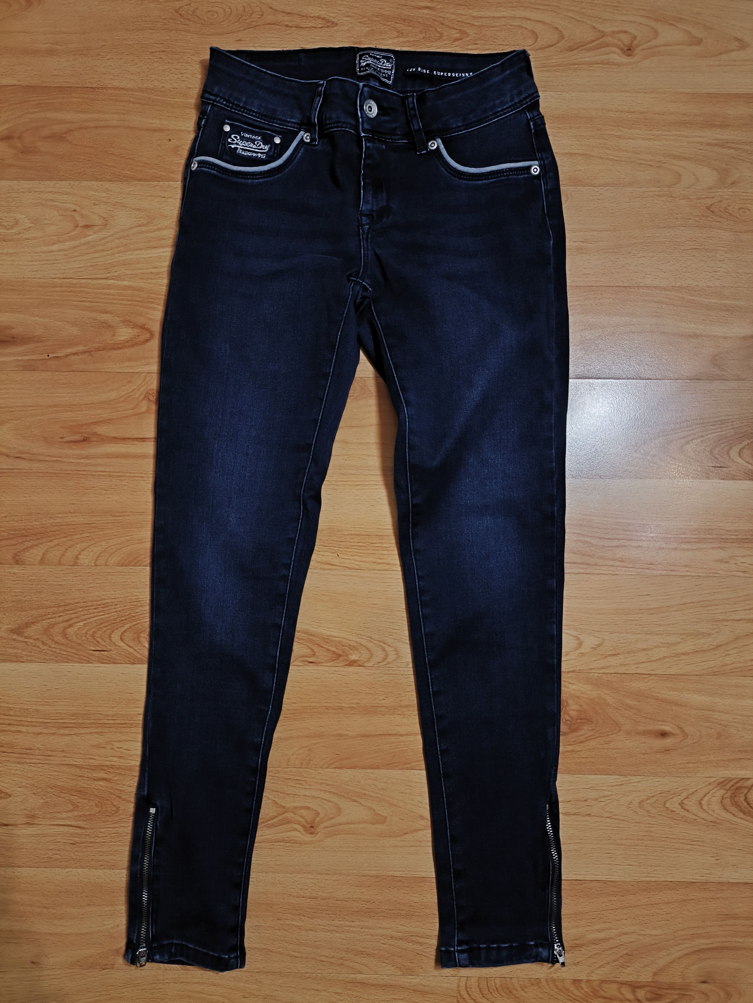 Superdry SuperDry Vintage women’s jeans low rise skinny 27/32 Y2K Size 27" / US 4 / IT 40 - 1 Thumbnail