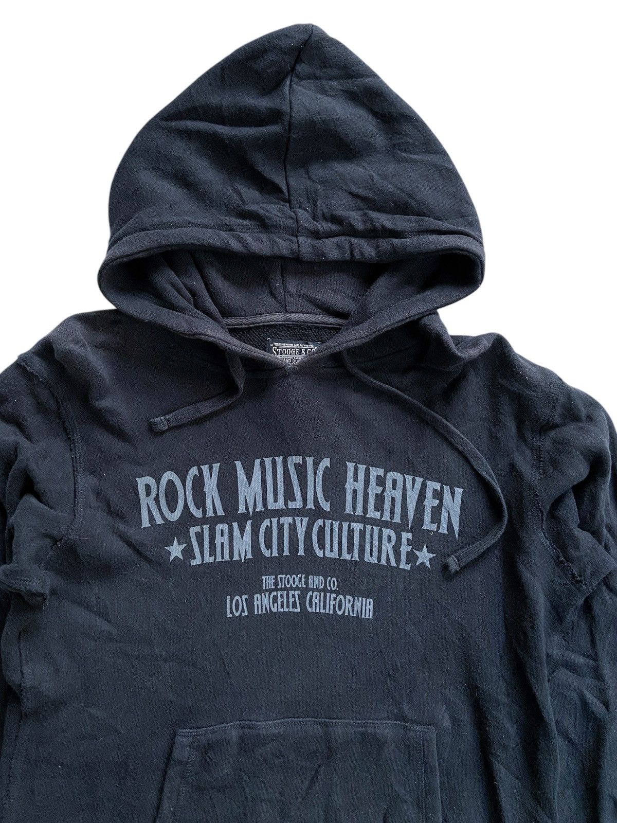 If Six Was Nine STOOGE & CO ROCK MUSIC HEAVEN SLAM CITY CULTURE HOODIE Size US M / EU 48-50 / 2 - 3 Thumbnail