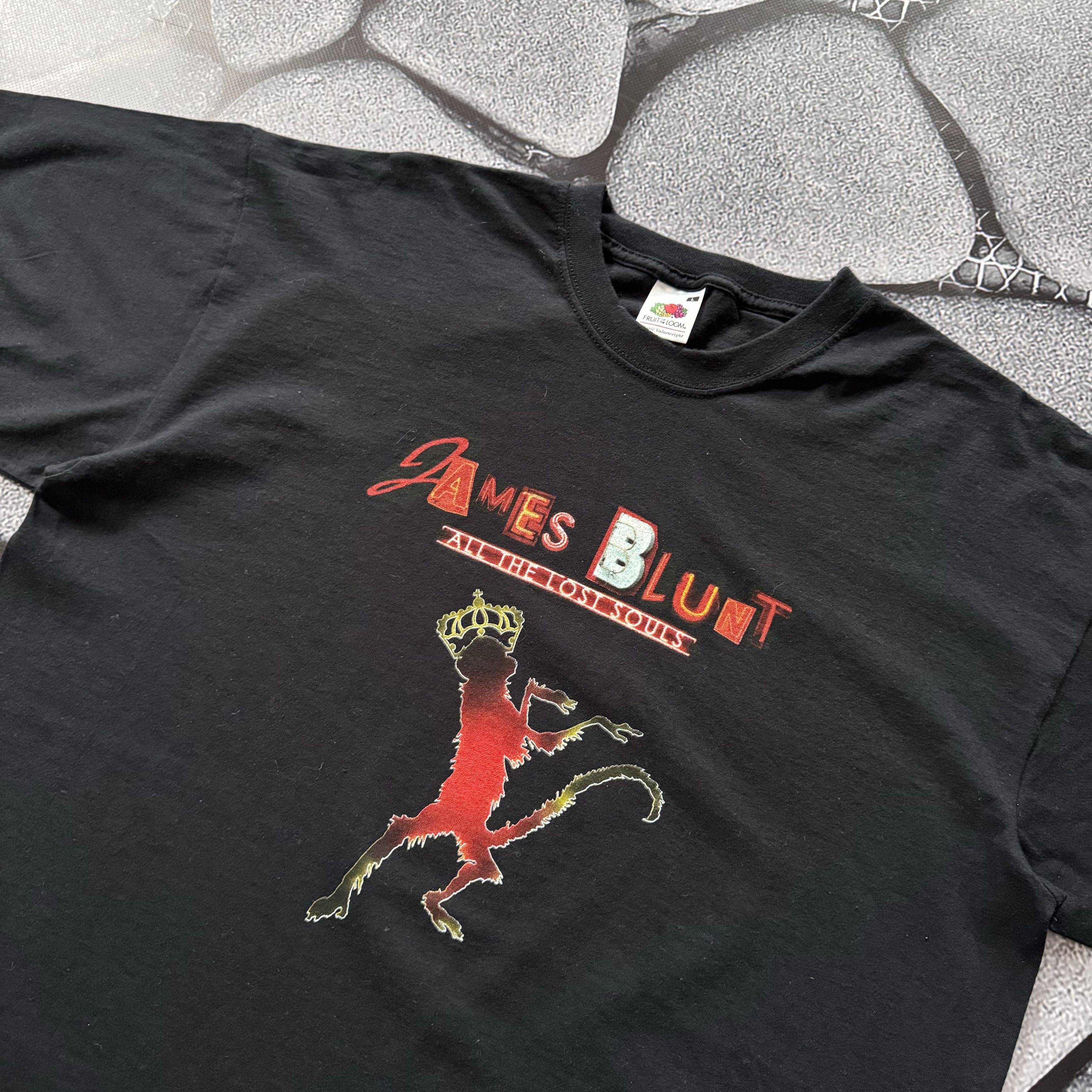 Band Tees × Vintage JAMES BLUNT 2008 TOUR BAND T SHIRT VINTAGE ROCK Size US L / EU 52-54 / 3 - 4 Thumbnail