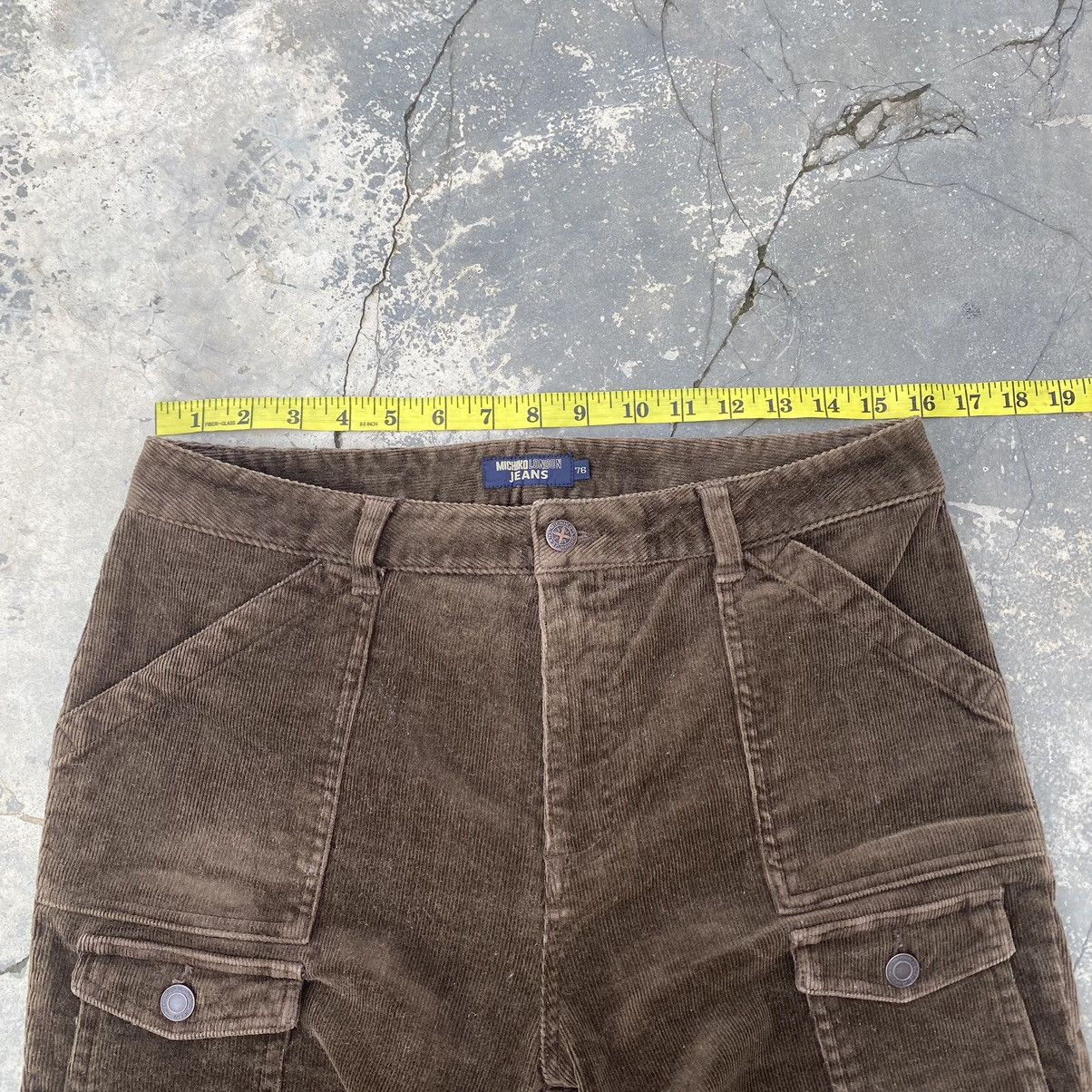 Michiko Koshino × Michiko Koshino London MICHIKO LONDONS JEANS corduroy flare Size US 31 - 8 Thumbnail