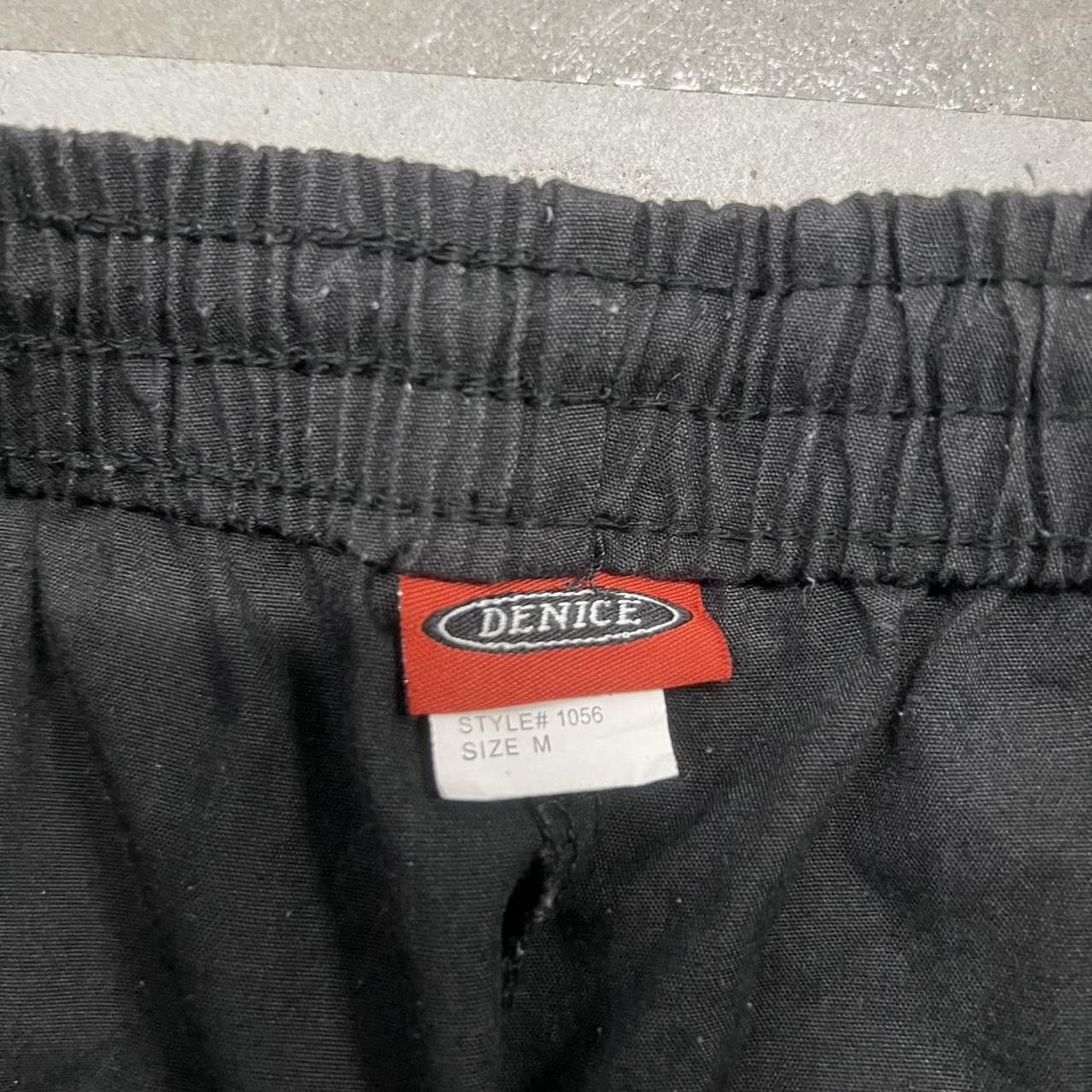 Japanese Brand × Vintage Vintage Y2K Black Cargo Sweatpants with relaxed fit! Size US 32 / EU 48 - 6 Thumbnail