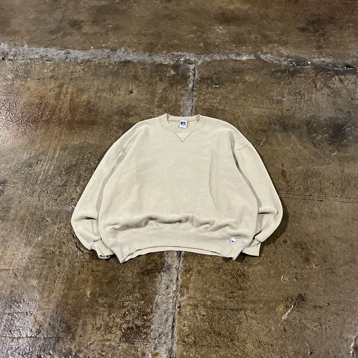 Russell Athletic × Vintage Russell Athletic Vintage 90s Essential Baggy Crewneck Size US XL / EU 56 / 4 - 1 Thumbnail