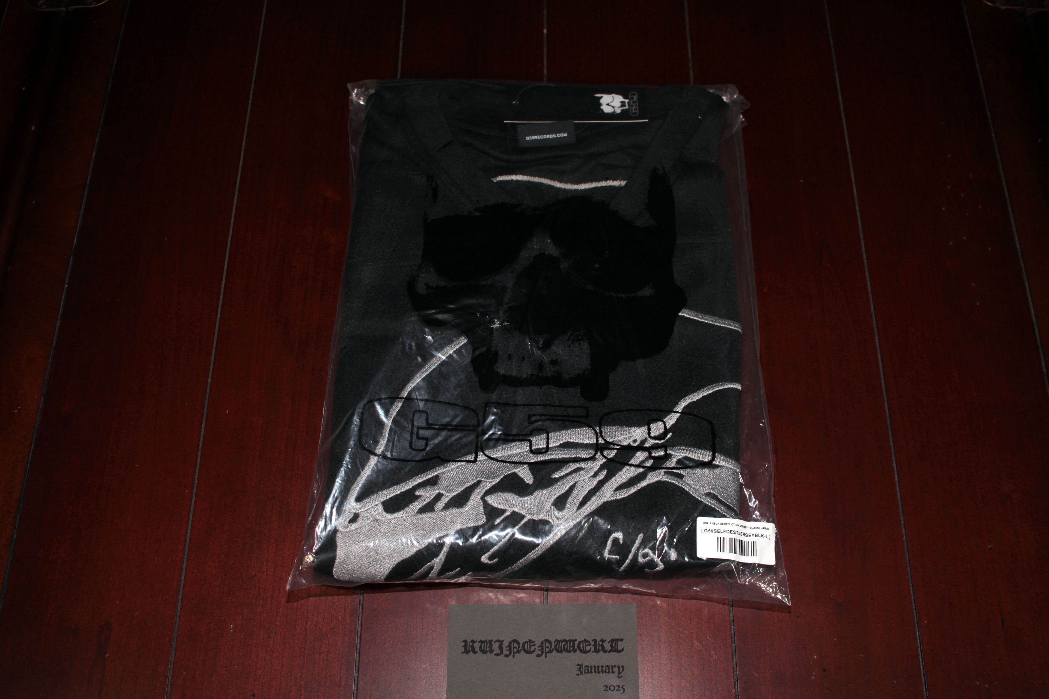 G59 Records G59 RECORDS - "IF SELF DESTRUCTION WAS A SPORT..." JERSEY Size US L / EU 52-54 / 3 - 9 Thumbnail