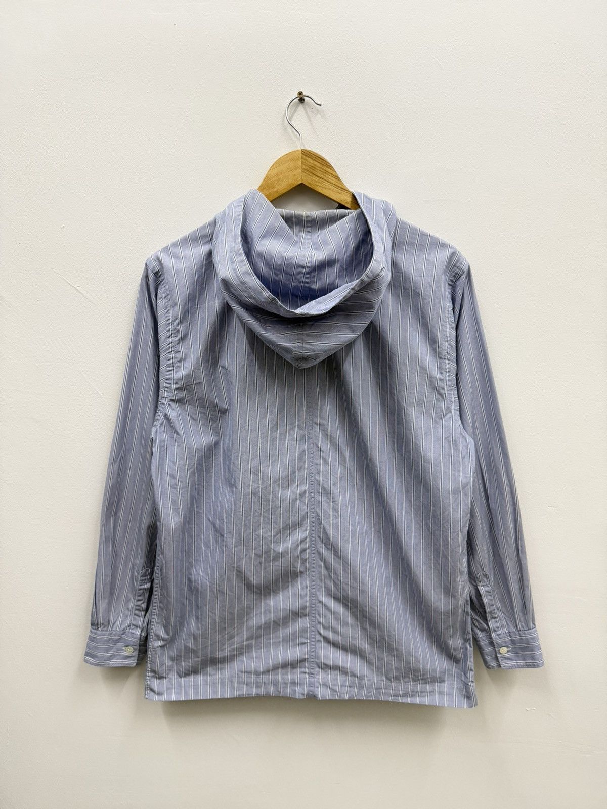 Comme des Garcons Comme des Garçons Striped Double Pocket Hoodie Light Jacket Size US S / EU 44-46 / 1 - 2 Thumbnail