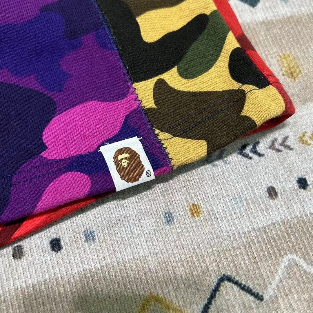Bape ABC CAMO SHARK SWEAT SHORTS Size US 34 / EU 50 - 2 Thumbnail