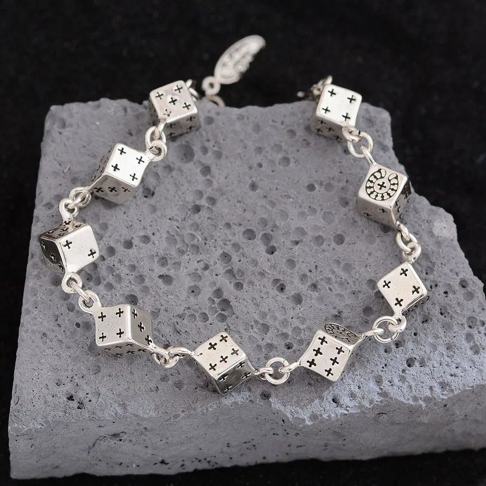 Japanese Brand × Vintage Roman Numeral Dice Rubik's Cube Bracelet Size ONE SIZE - 3 Thumbnail