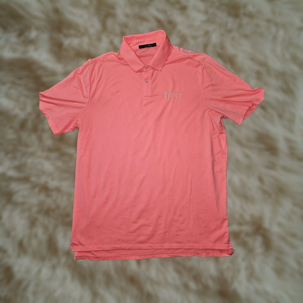 RLX Ralph Lauren RLX Ralph Lauren Polo Shirt Mens XL Pink Golf Mayakoba El Camaleón Stretch Size US XL / EU 56 / 4 - 1 Thumbnail