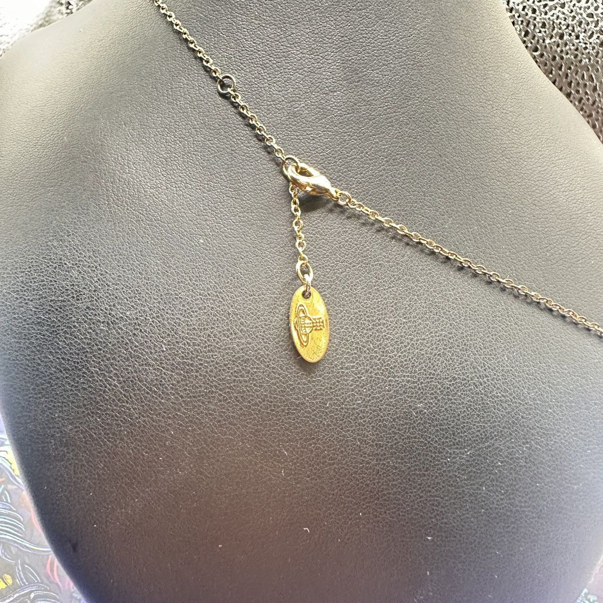 Vivienne Westwood Vivienne Westwood gold black rare ORB necklace Size ONE SIZE - 4 Thumbnail
