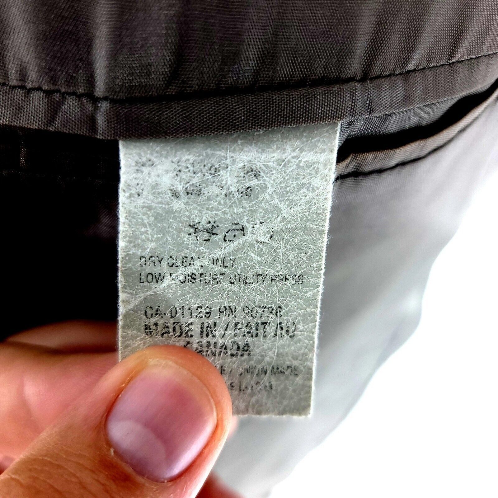 Ralph Lauren DAMAGED Chaps Ralph Lauren Wool 2 Button Blazer 42R Gray Pla Size 42R - 9 Thumbnail