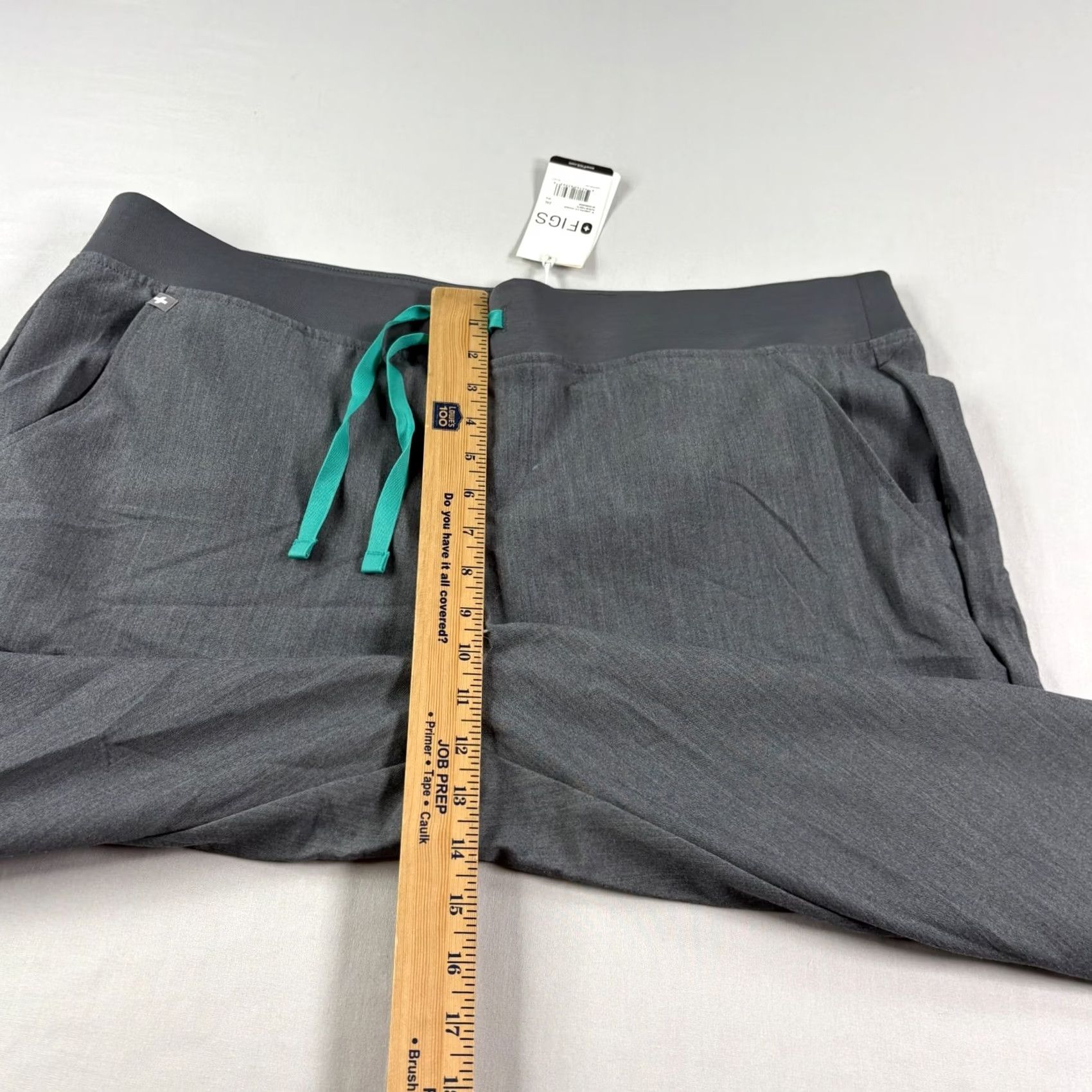 Vintage Figs Scrub Pants Womens 2XL Gray Zamora 2.0 Jogger Nurse Medical Uniform NEW Size 40" / US 18 - 5 Thumbnail