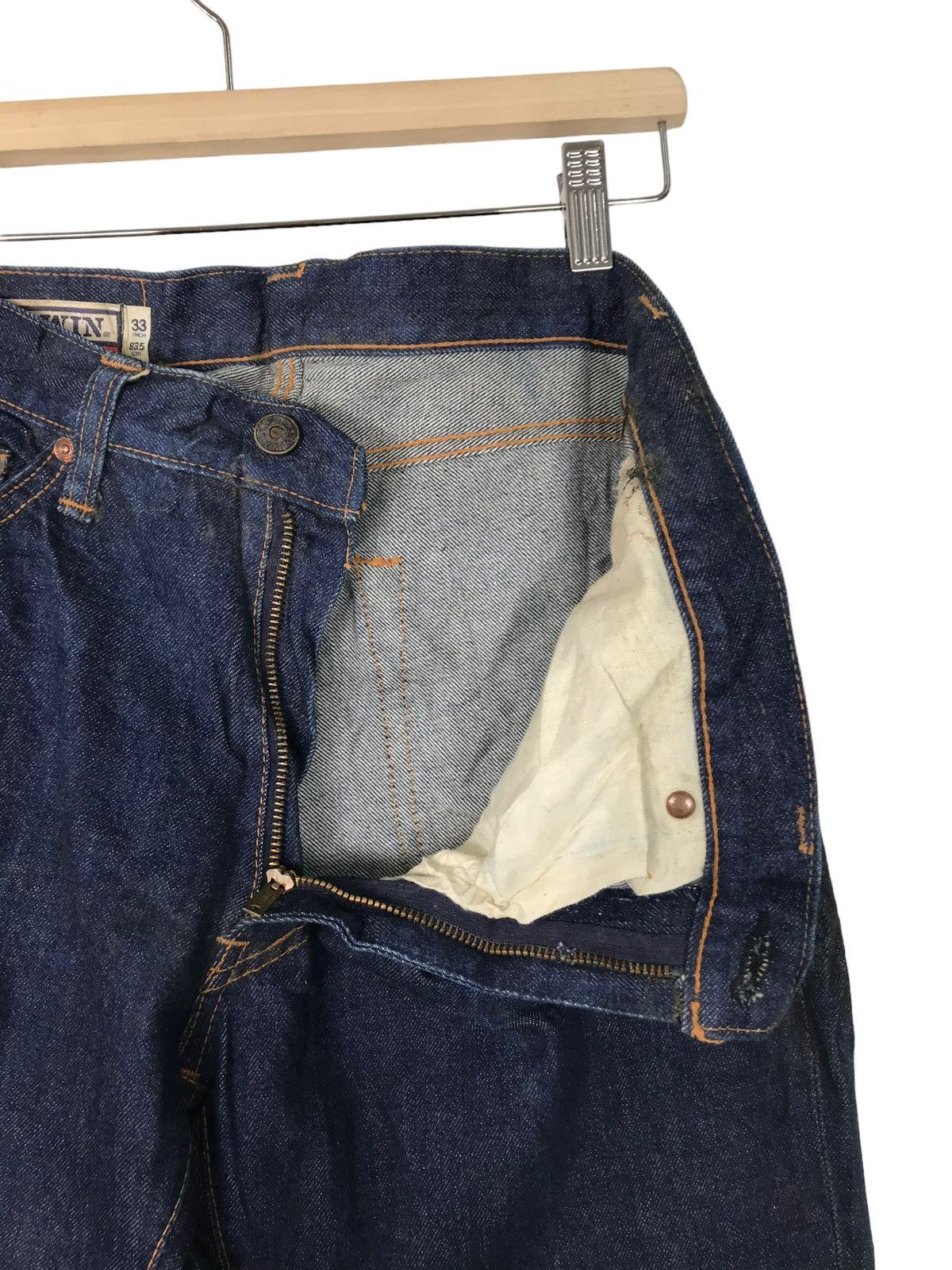 Japanese Brand 🔥 1970s EDWIN JEANS Size US 32 / EU 48 - 9 Thumbnail