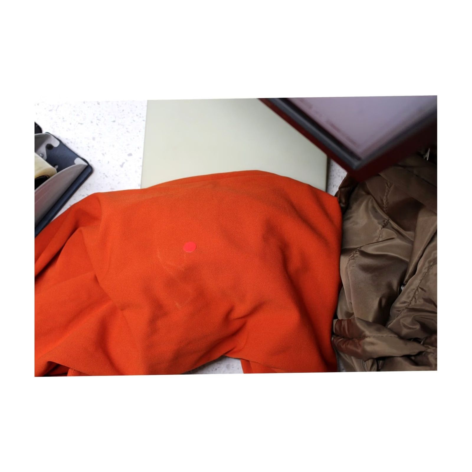 Calvin Klein Calvin Klein Womens Dress, Solid Sheath, dkorange, 16 Size XXL / US 16-18 / IT 52-54 - 2 Thumbnail