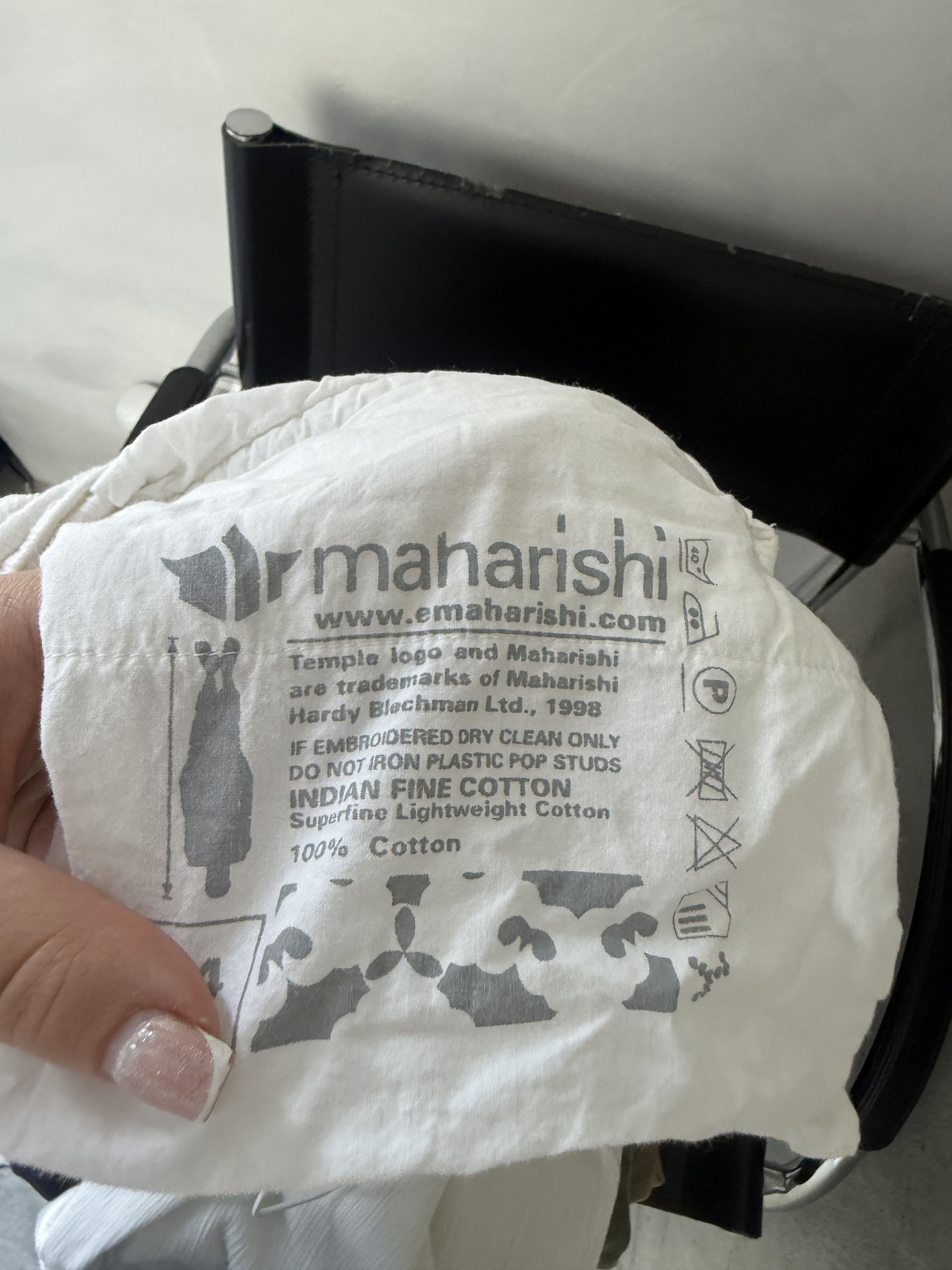 Maharishi Maharishi indian cotton pants casual Size 32" / US 10 / IT 46 - 4 Thumbnail