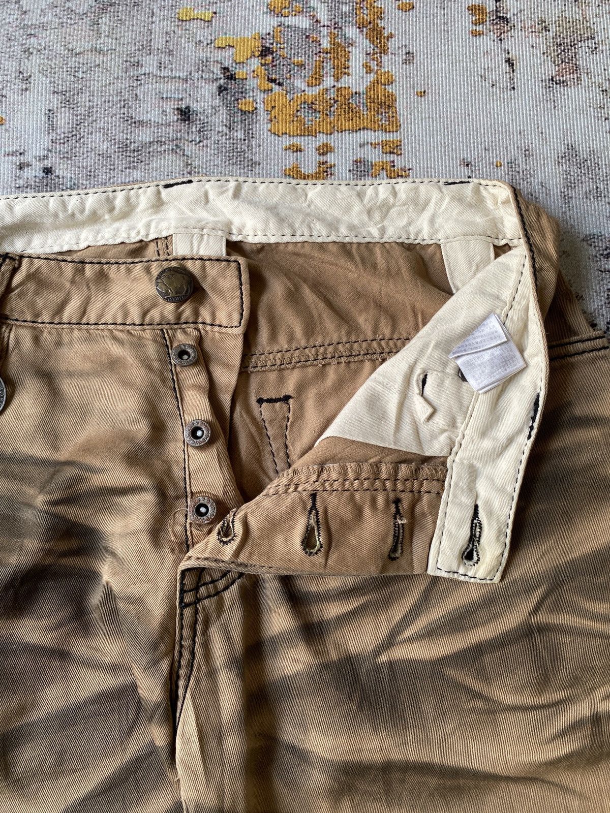 BUFFALO BOBS Buffalo Bobs Claw Marks Design Flare Pant Size US 31 - 15 Thumbnail