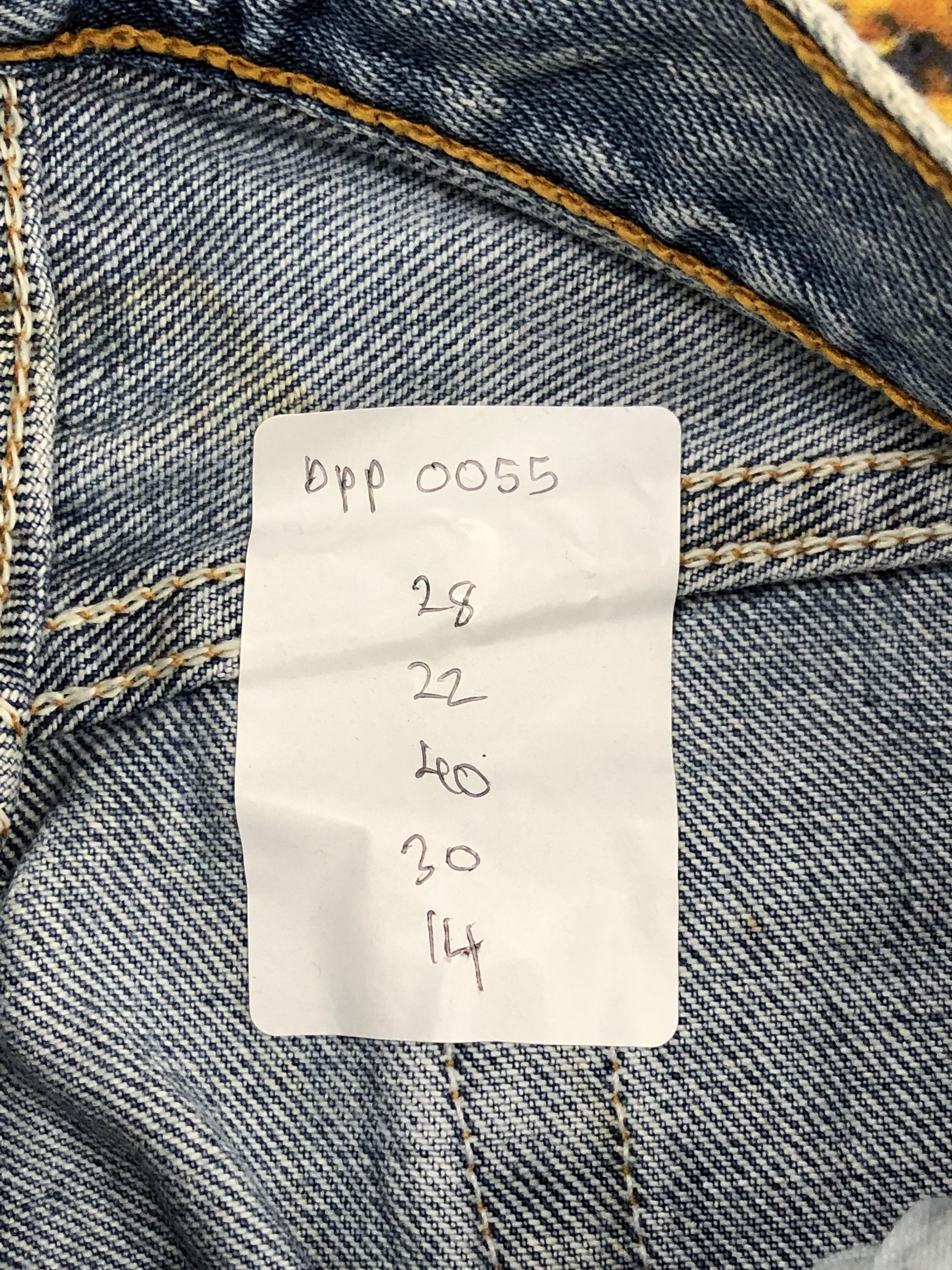 Levi's Vintage Levis 501 Student Light Blue Jeans DPP0055 Size US 28 / EU 44 - 10 Thumbnail