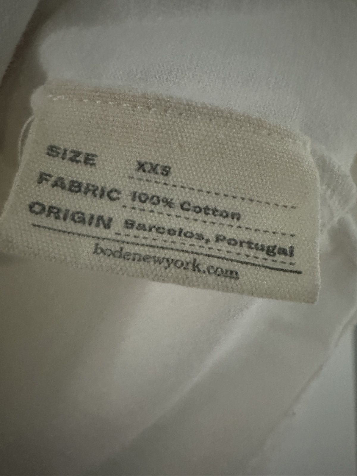 Bode Bode Fish T-Shirt Cream Embroidery Size US XXS / EU 40 - 5 Thumbnail