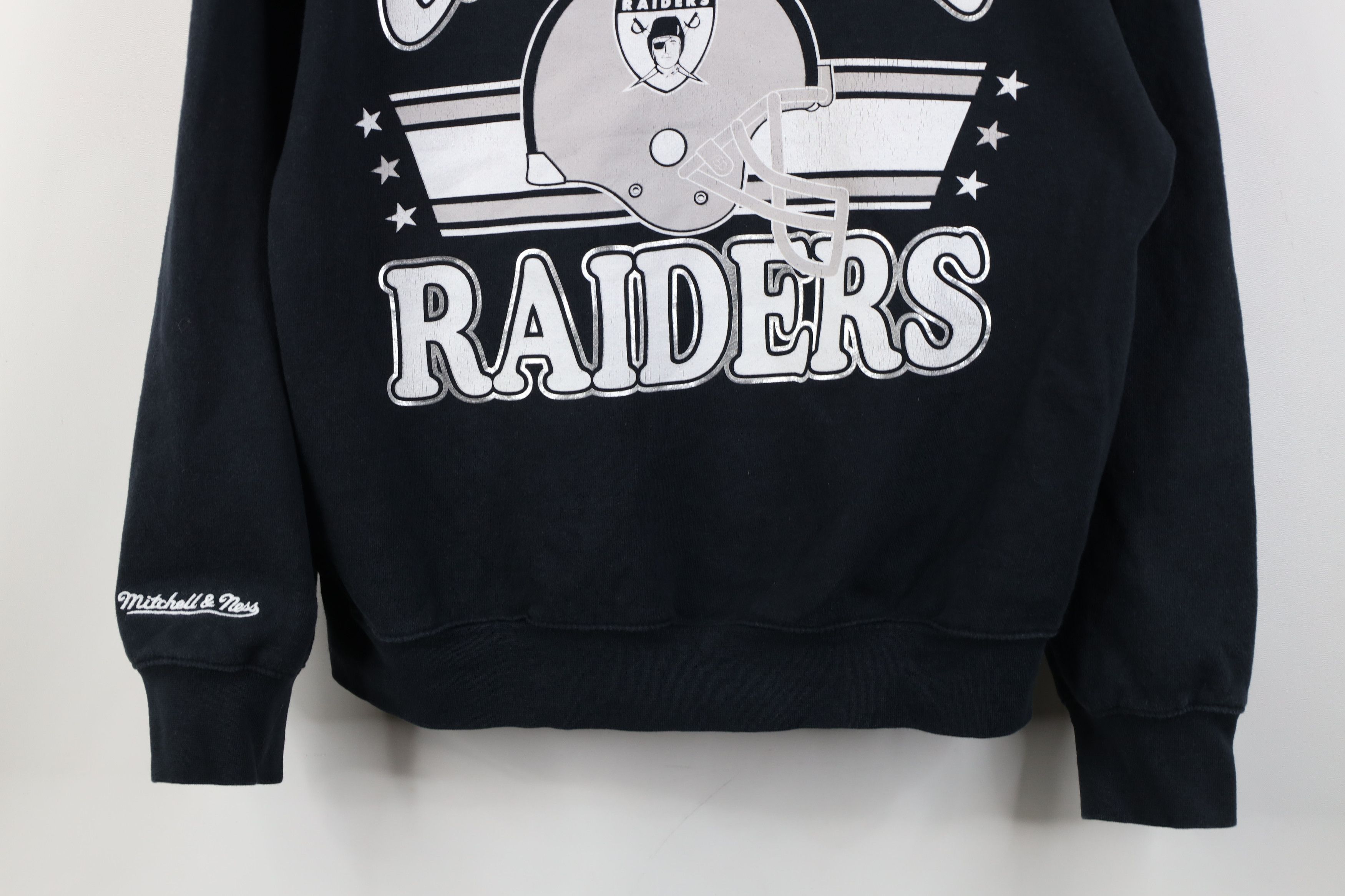 Mitchell & Ness Retro Mitchell & Ness Oakland Raiders Football Sweatshirt Size US L / EU 52-54 / 3 - 3 Thumbnail