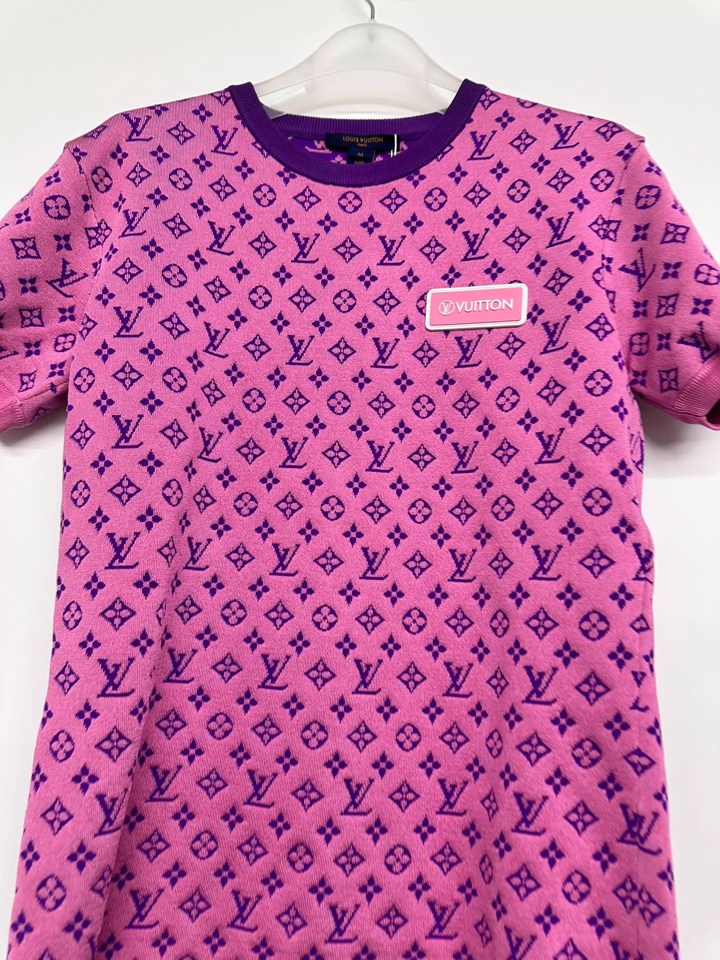 Louis Vuitton LV All Over Print Top M 41/88/63 Size M / US 6-8 / IT 42-44 - 7 Thumbnail
