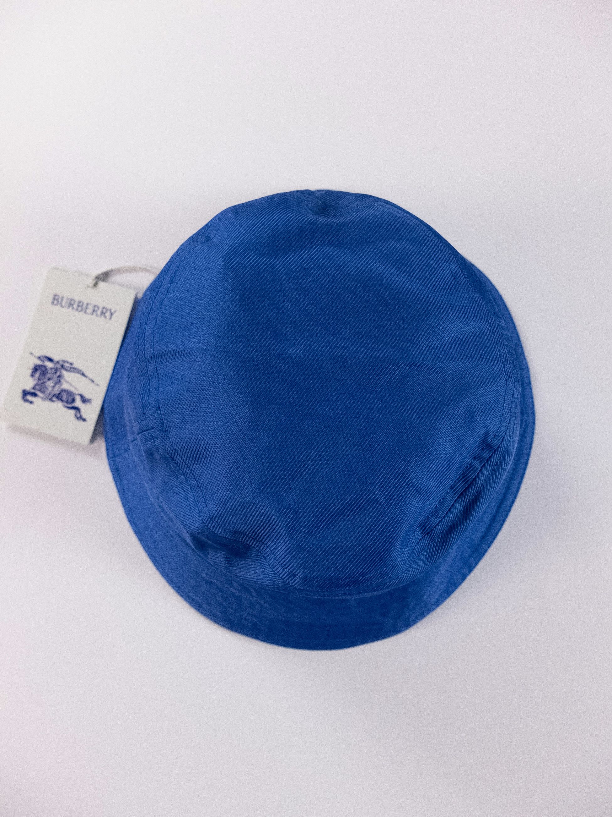 Burberry BURBERRY blue knight logo nylon bucket hat Medium authentic Size ONE SIZE - 7 Thumbnail