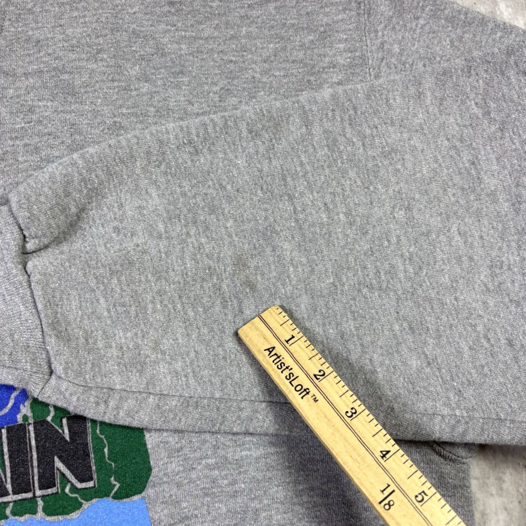 Russell Athletic VINTAGE Russell Athletic Blue Mountain Crewneck Promo Sweatshirt XL Men Gray Cotton Fleece Graphic Print Logo College Basketball Pullover Size XL Size US XL / EU 56 / 4 - 6 Thumbnail