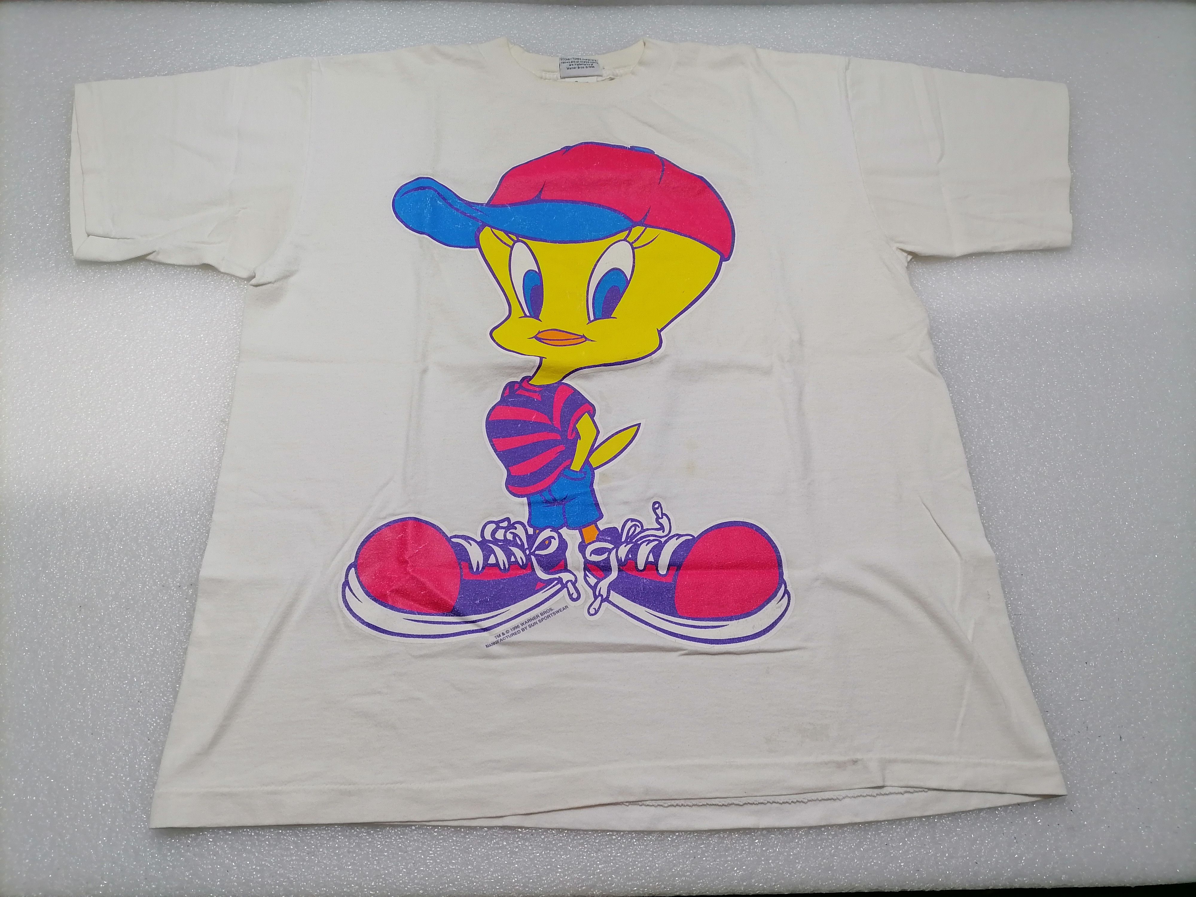 Warner Bros Vintage Tee Tweety Bird , Looney Tunes XL Size XL / US 12-14 / IT 48-50 - 2 Thumbnail