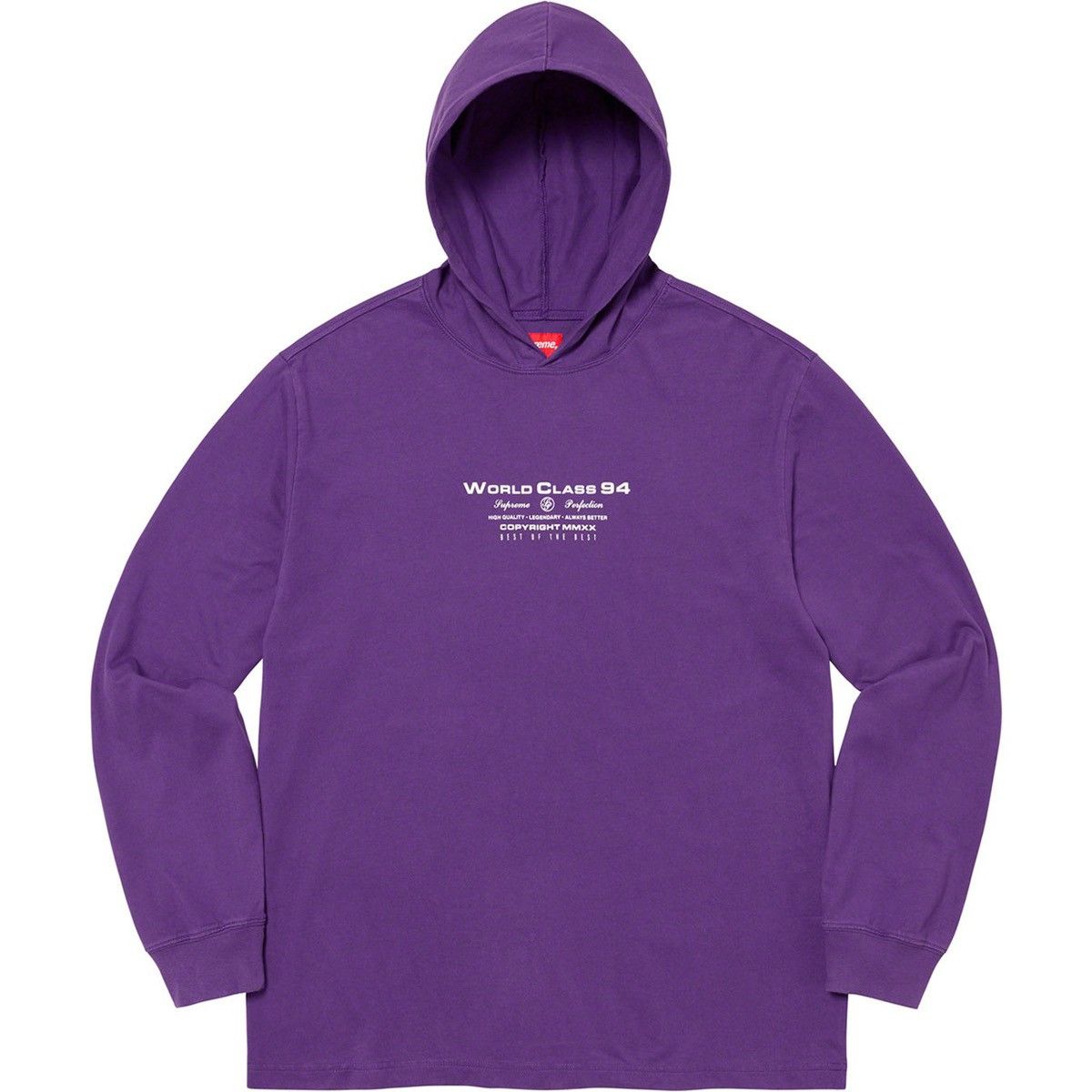 Supreme Best Of The Best Hooded L/S Top Size US L / EU 52-54 / 3 - 1 Thumbnail