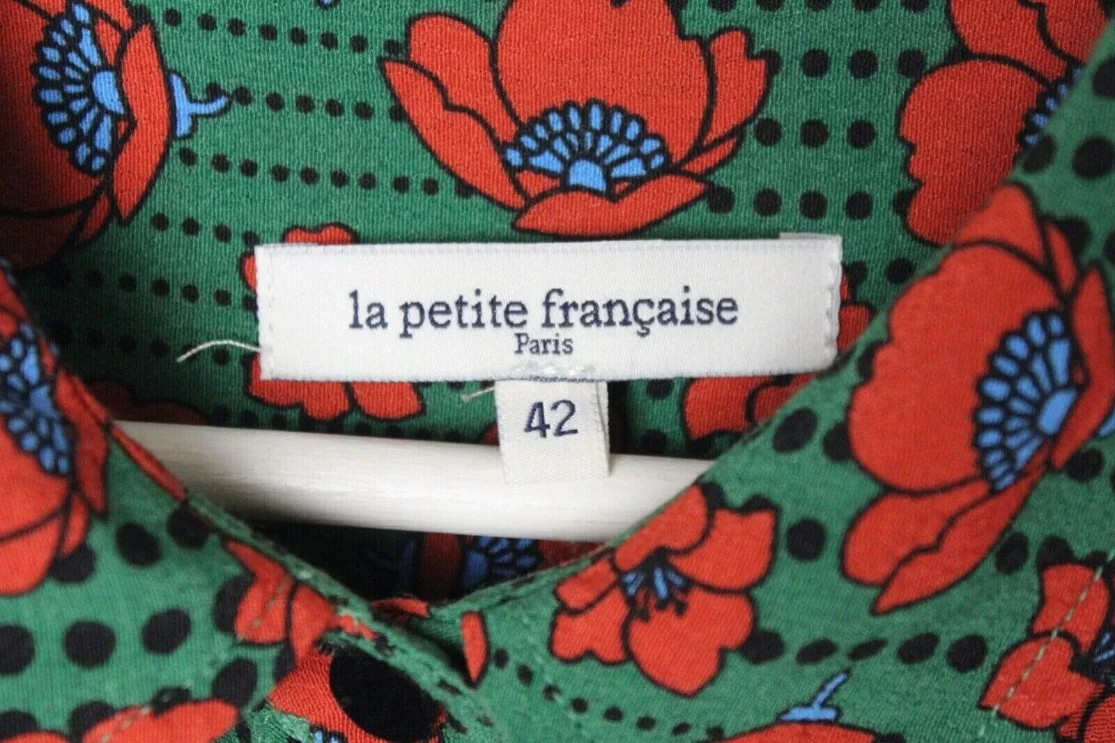 Other la petite francaise Viscose Blouse Floral Poppy Top Womens Size M / US 6-8 / IT 42-44 - 7 Thumbnail