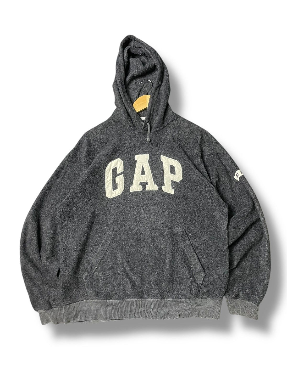 Gap × Japanese Brand × Vintage Vintage GAP Men’s Fleece Hoodie (76) Size US S / EU 44-46 / 1 - 1 Thumbnail