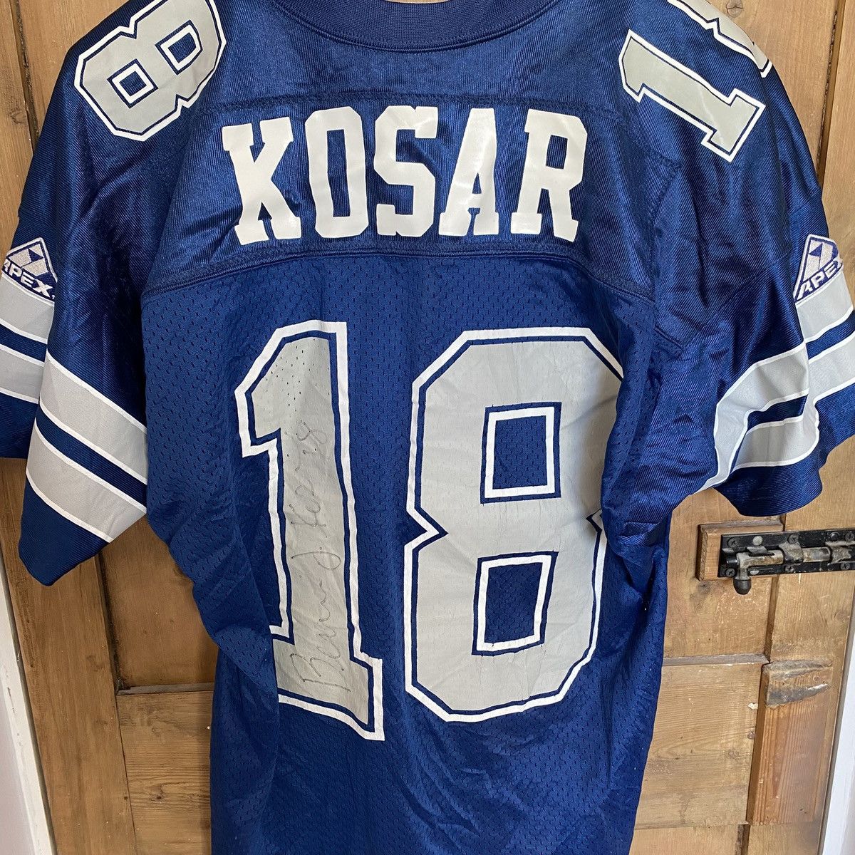 NFL Vintage 1993 Dallas Cowboys Kosar Jersey XL Signed Size US XL / EU 56 / 4 - 1 Thumbnail