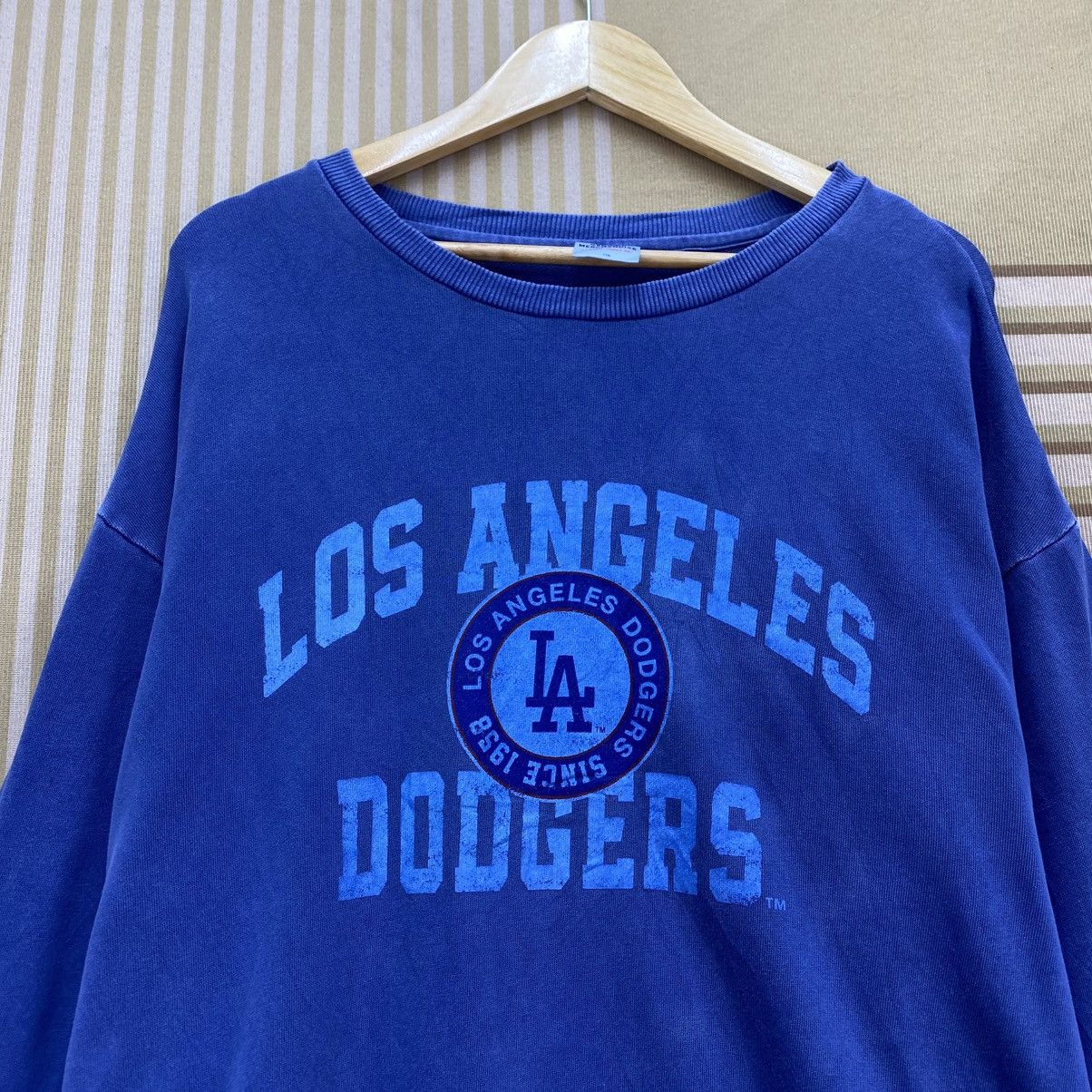Vintage 🫶Vintage Los Angeles Dodgers Sweatshirt Pullover Size US M / EU 48-50 / 2 - 3 Thumbnail