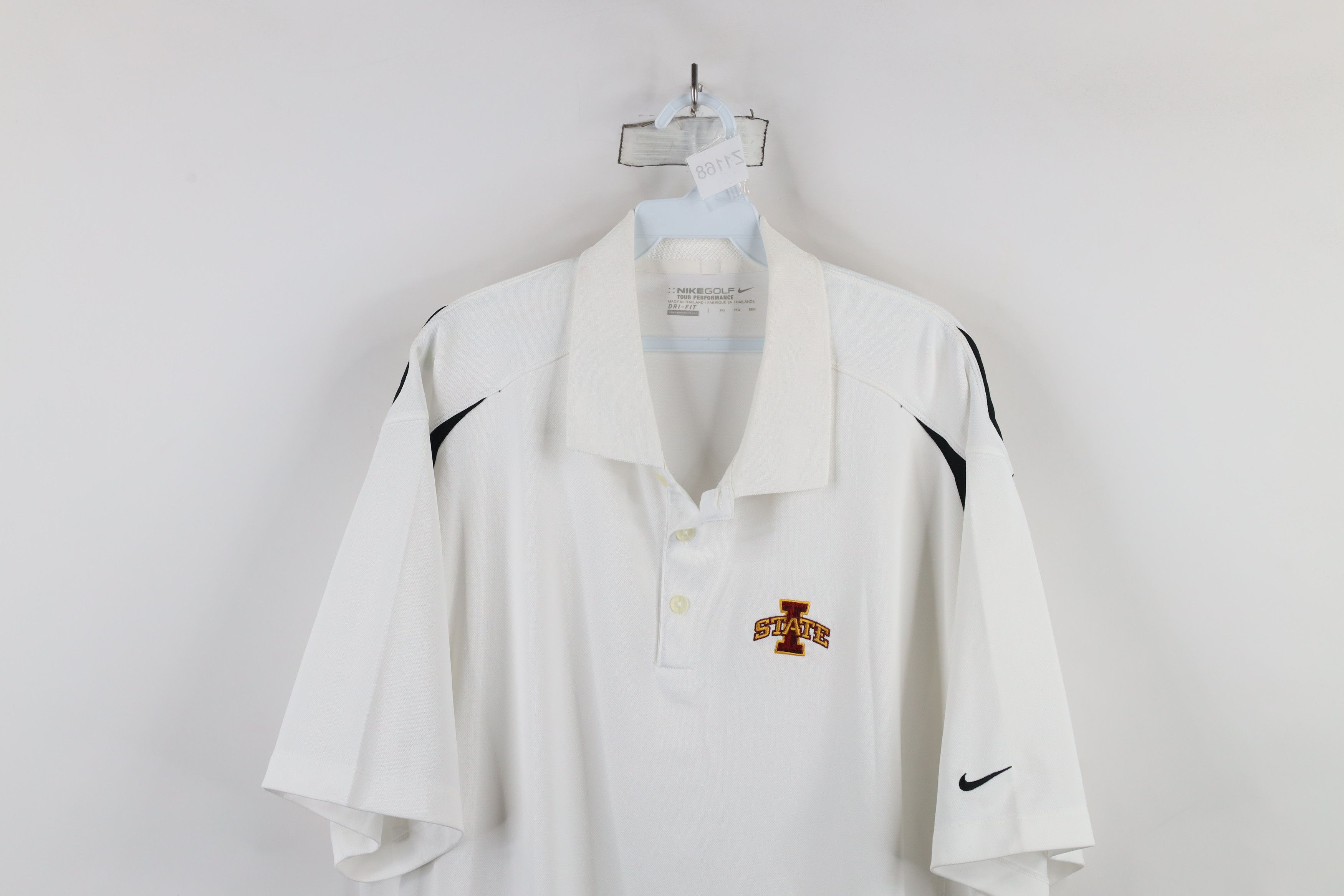 Nike × Vintage Nike Golf Tour Performance University Collared Polo Shirt Size US XXL / EU 58 / 5 - 2 Thumbnail