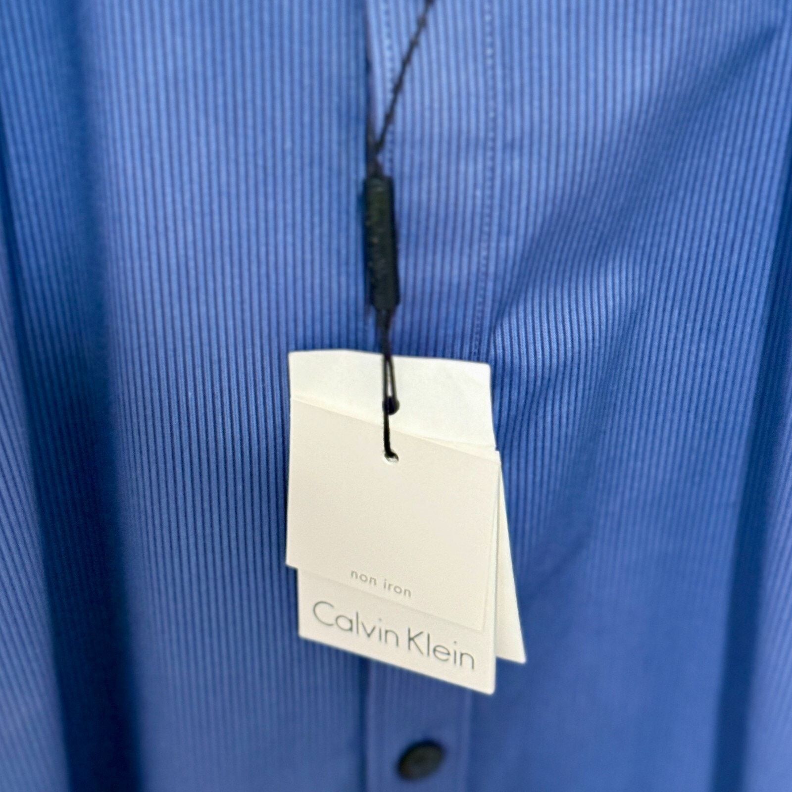 Calvin Klein Calvin Klein Fit Refined Button Up Shirt Size Medium New Size US M / EU 48-50 / 2 - 3 Thumbnail
