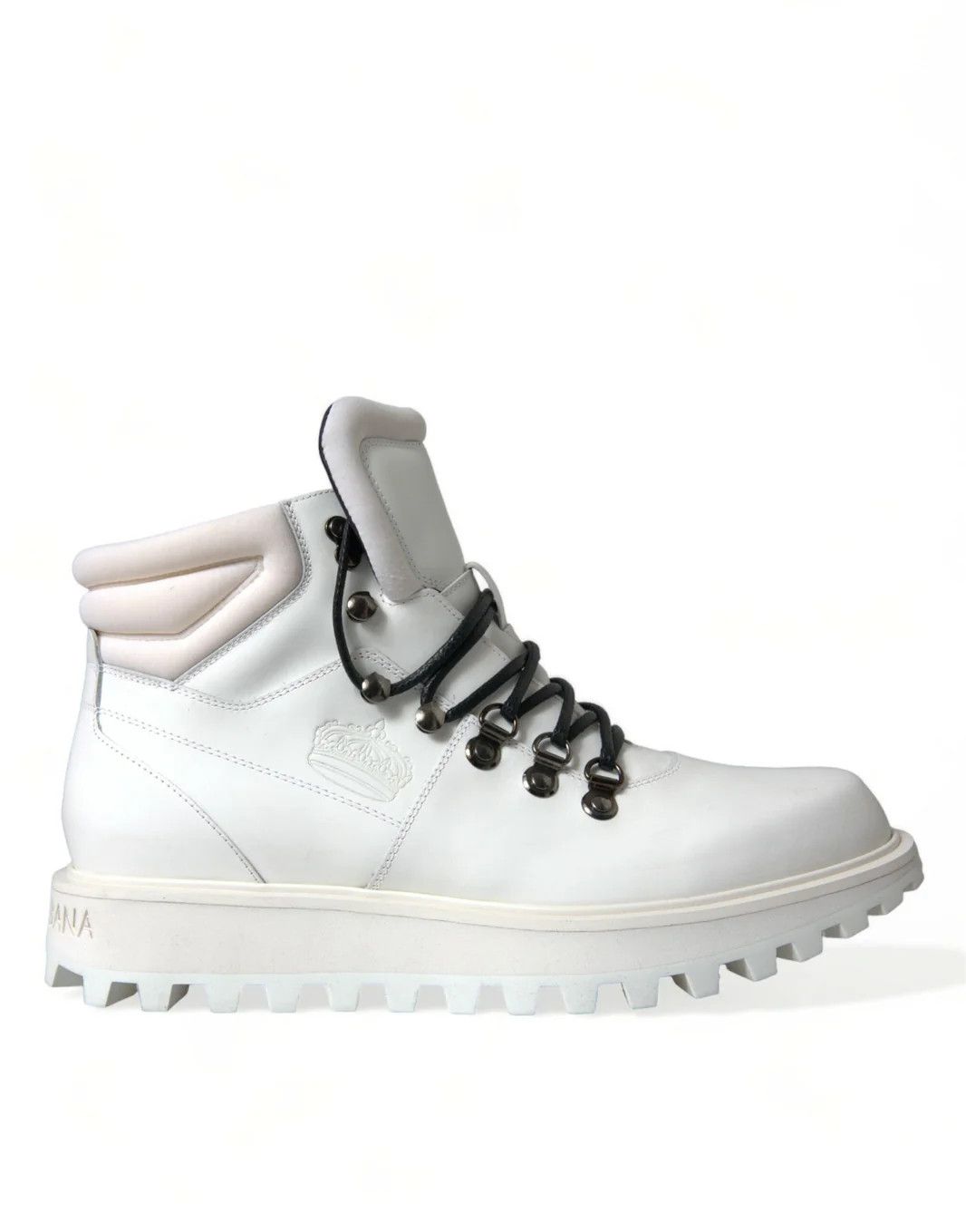 Dolce & Gabbana o1y0125 Logo Ankle Boots in White/Light Pink Size US 9.5 / EU 42-43 - 3 Thumbnail