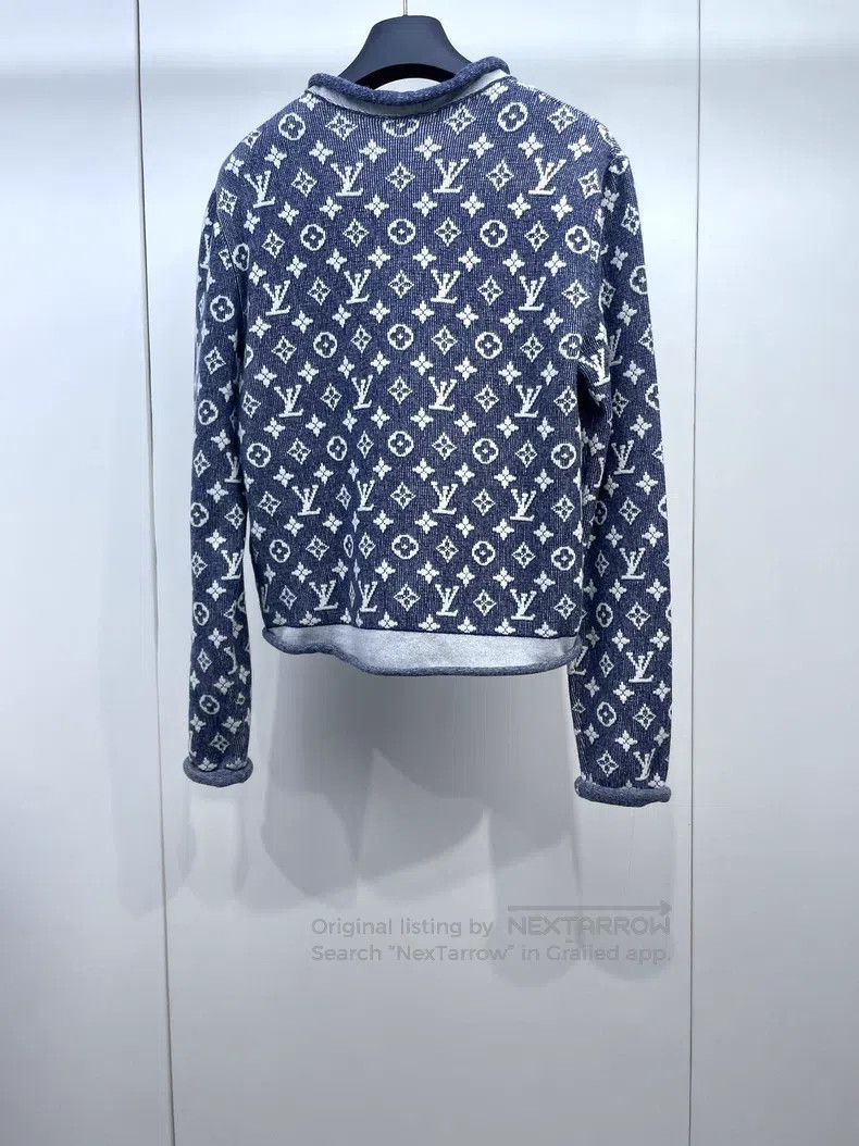 Louis Vuitton Louis Vuitton Presbyopia full print chain knit sweater Size S / US 4 / IT 40 - 2 Thumbnail