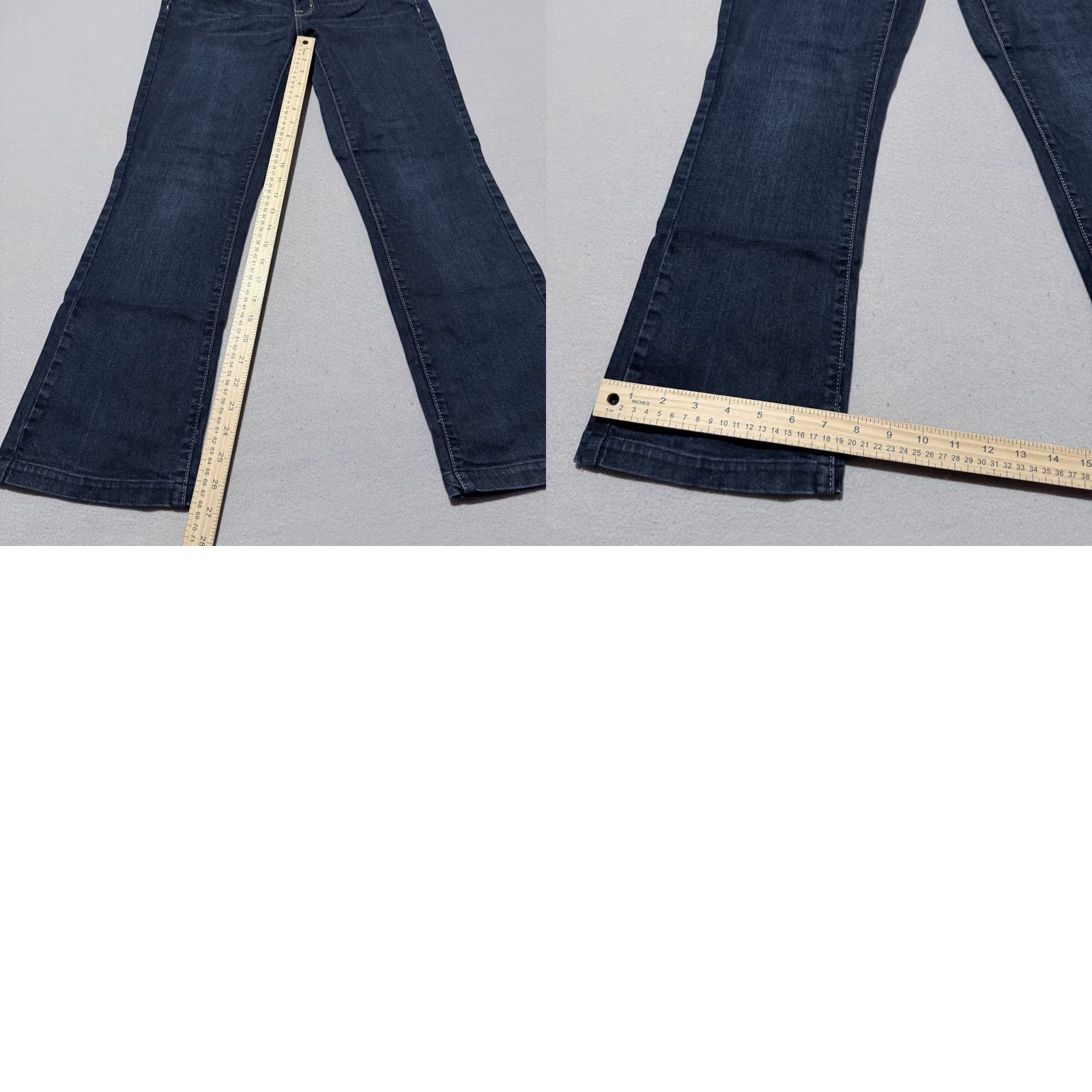 Mossimo Mossimo Jeans Bootcut Women Blue Low Rise Stretch 8L Denim Modern Premium 90s Retro Size 30" / US 8 / IT 44 - 9 Thumbnail