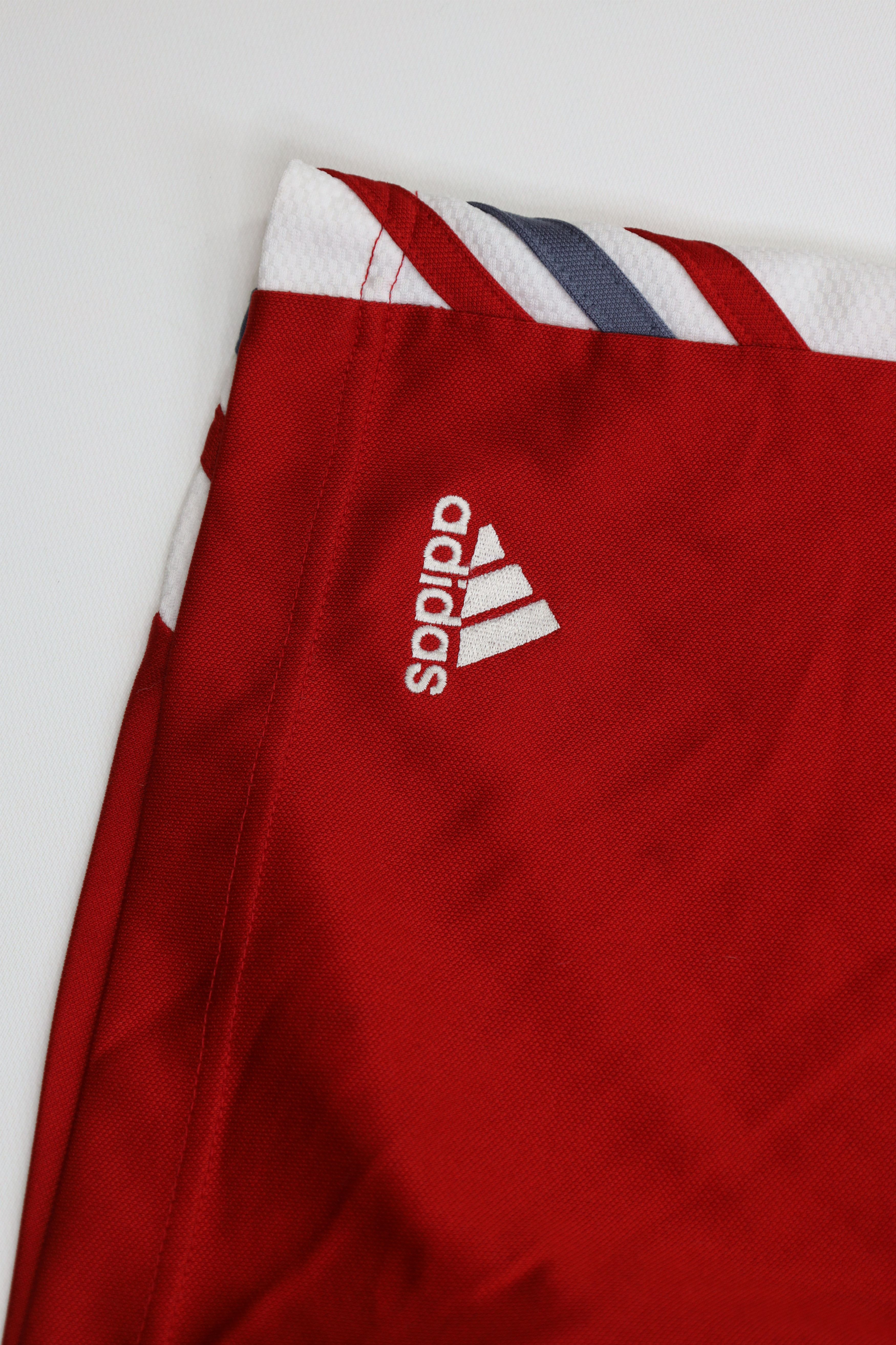 Adidas Vintage Adidas Running Jogging Soccer Shorts Red Polyester Size US 32 / EU 48 - 5 Thumbnail