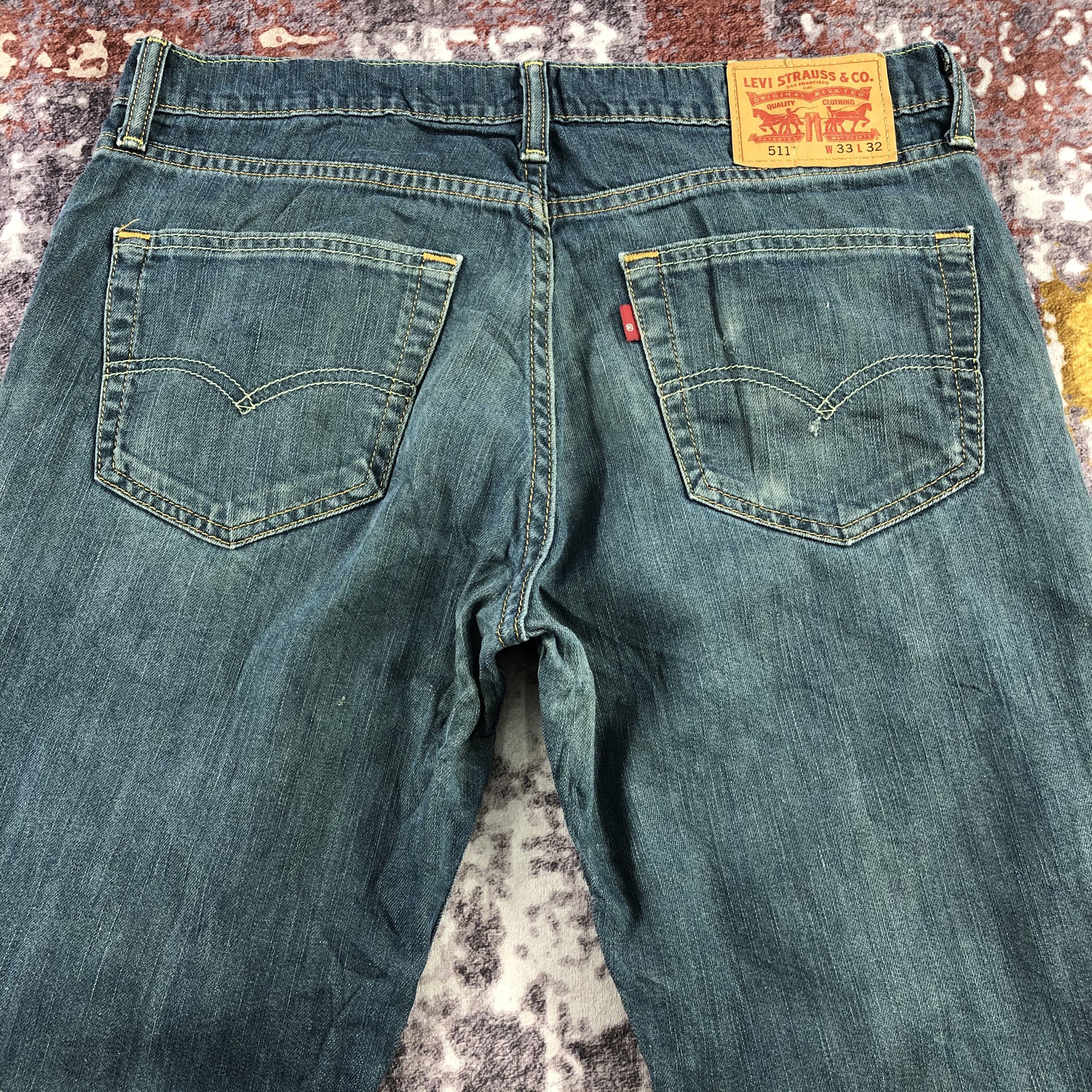 Levi's × Vintage Vintage Levis 511 Jeans-JM2913 Size US 34 / EU 50 - 4 Thumbnail