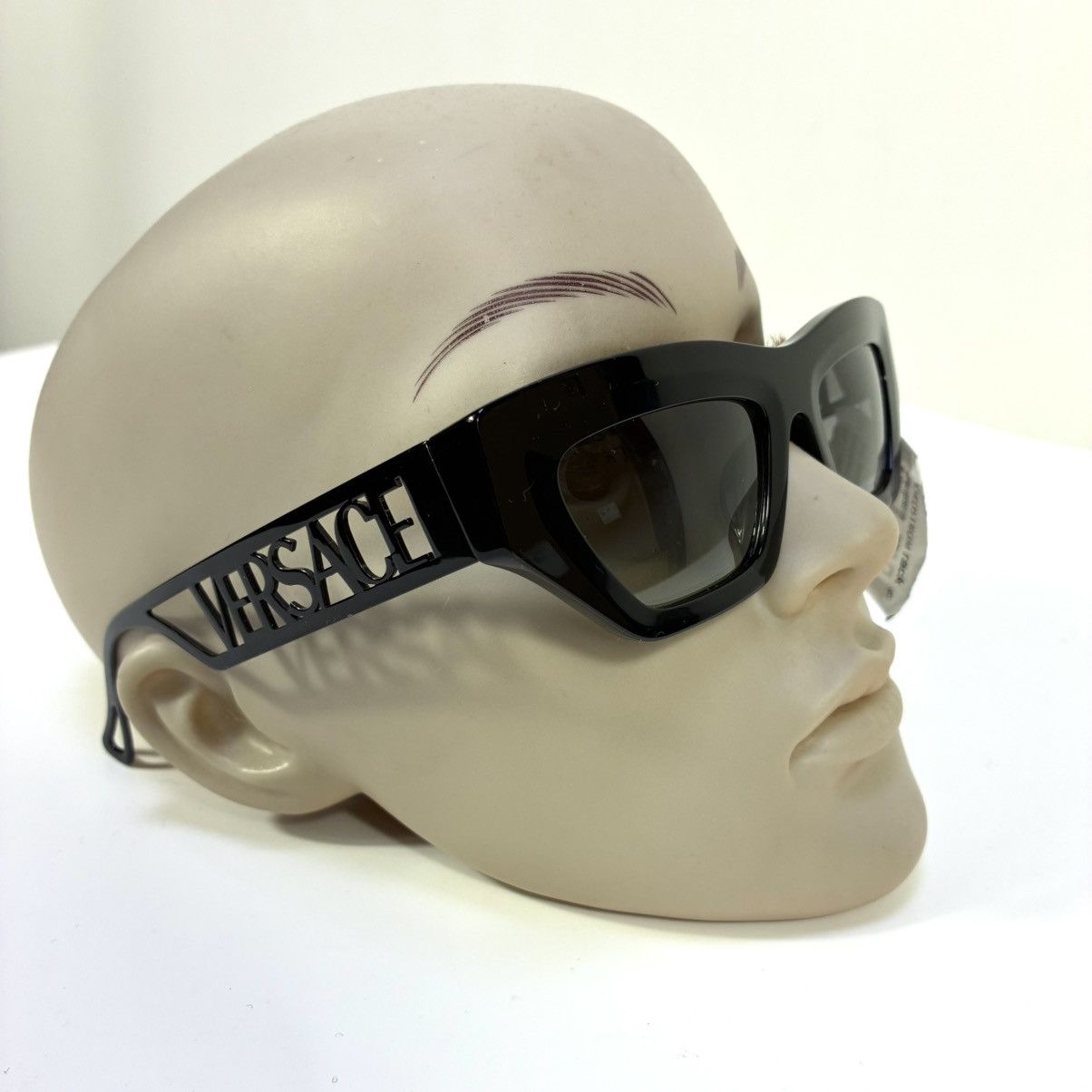 Versace Versace 53mm Irregular Sunglasses VE4432U 523211 Black NEW Size ONE SIZE - 5 Thumbnail