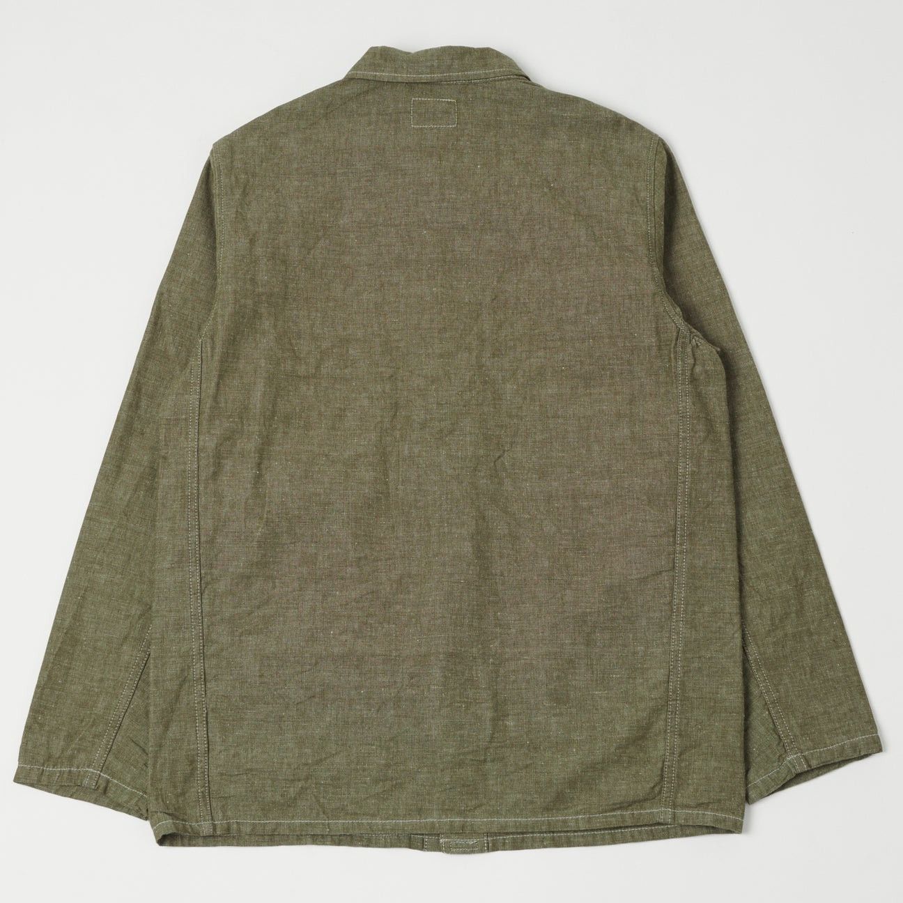 Oni Oni Chambray Chore Coat - Olive Size US S / EU 44-46 / 1 - 7 Thumbnail