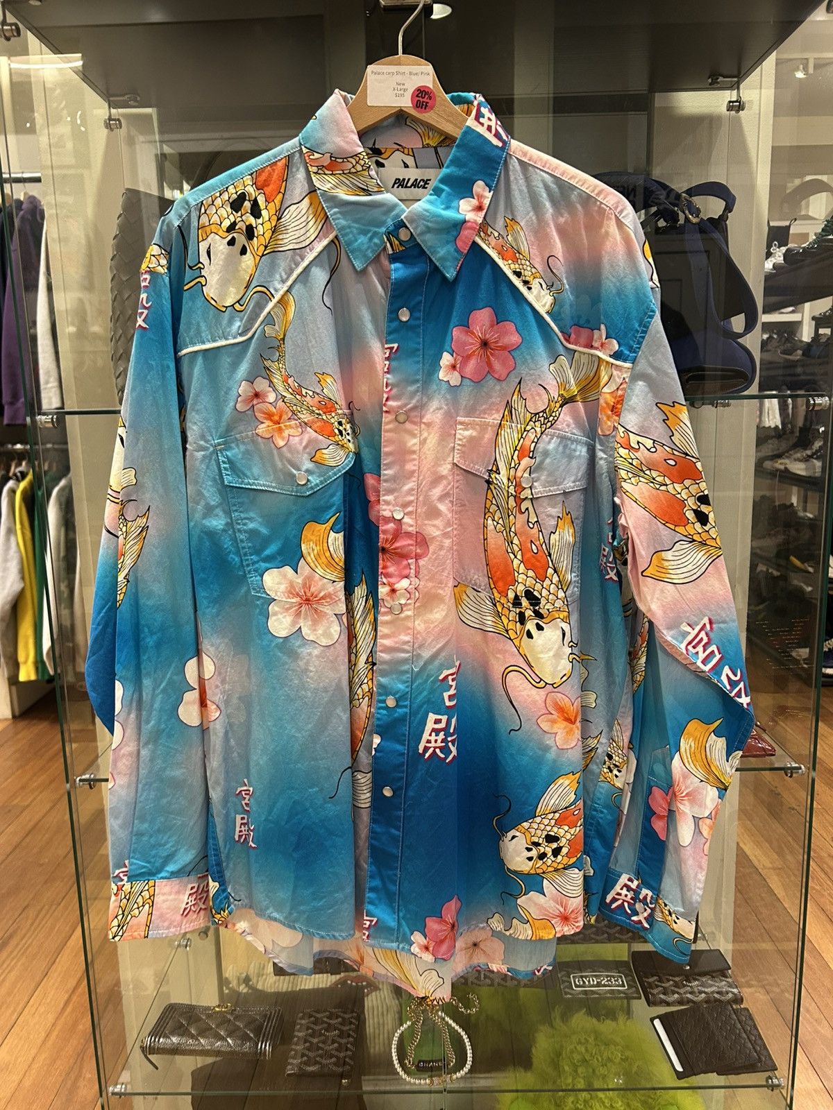 Palace Palace Gassed Up Shirt White | Grailed