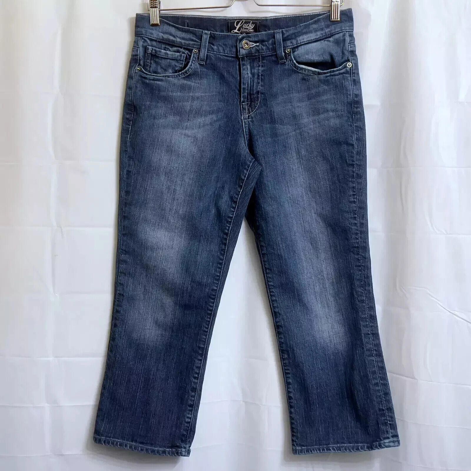 Lucky Brand Lucky Brand Crop Jeans Women's Size 8 / 29 Blue Size 30" / US 8 / IT 44 - 1 Thumbnail