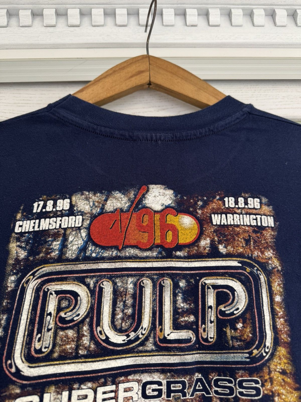 Band Tees Vintage 90’s Pulp Diferent Class, Oasis, Supergrass Tour Tee Size US XL / EU 56 / 4 - 10 Thumbnail