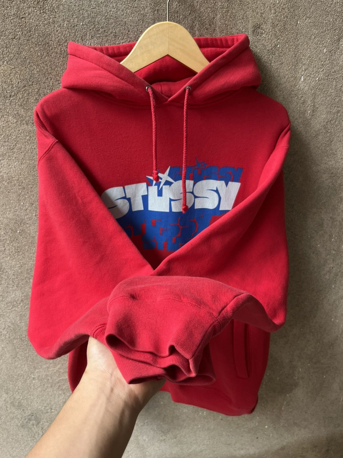 Stussy Vintage 2000s stussy hoodie Size US L / EU 52-54 / 3 - 4 Thumbnail