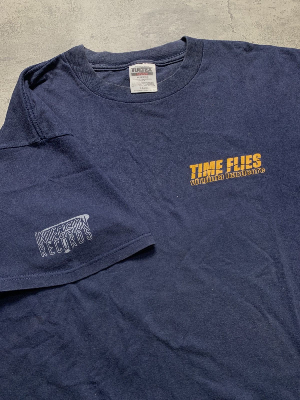 Band Tees Vintage Time Flies virginia hardcore band shirt strife Bane Size US XL / EU 56 / 4 - 4 Thumbnail