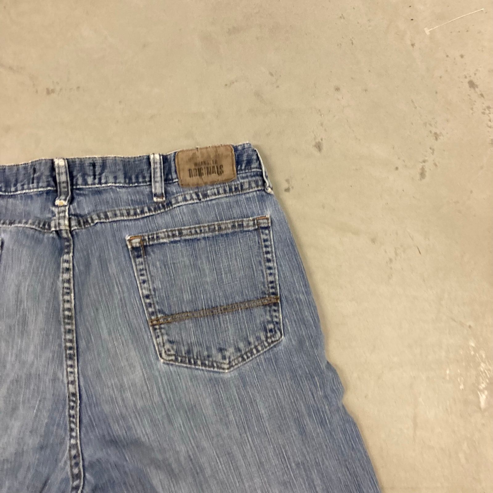 Vintage × Wrangler Y2K wrangler baggy bootcut Jeans 38x32 Size US 38 / EU 54 - 3 Thumbnail